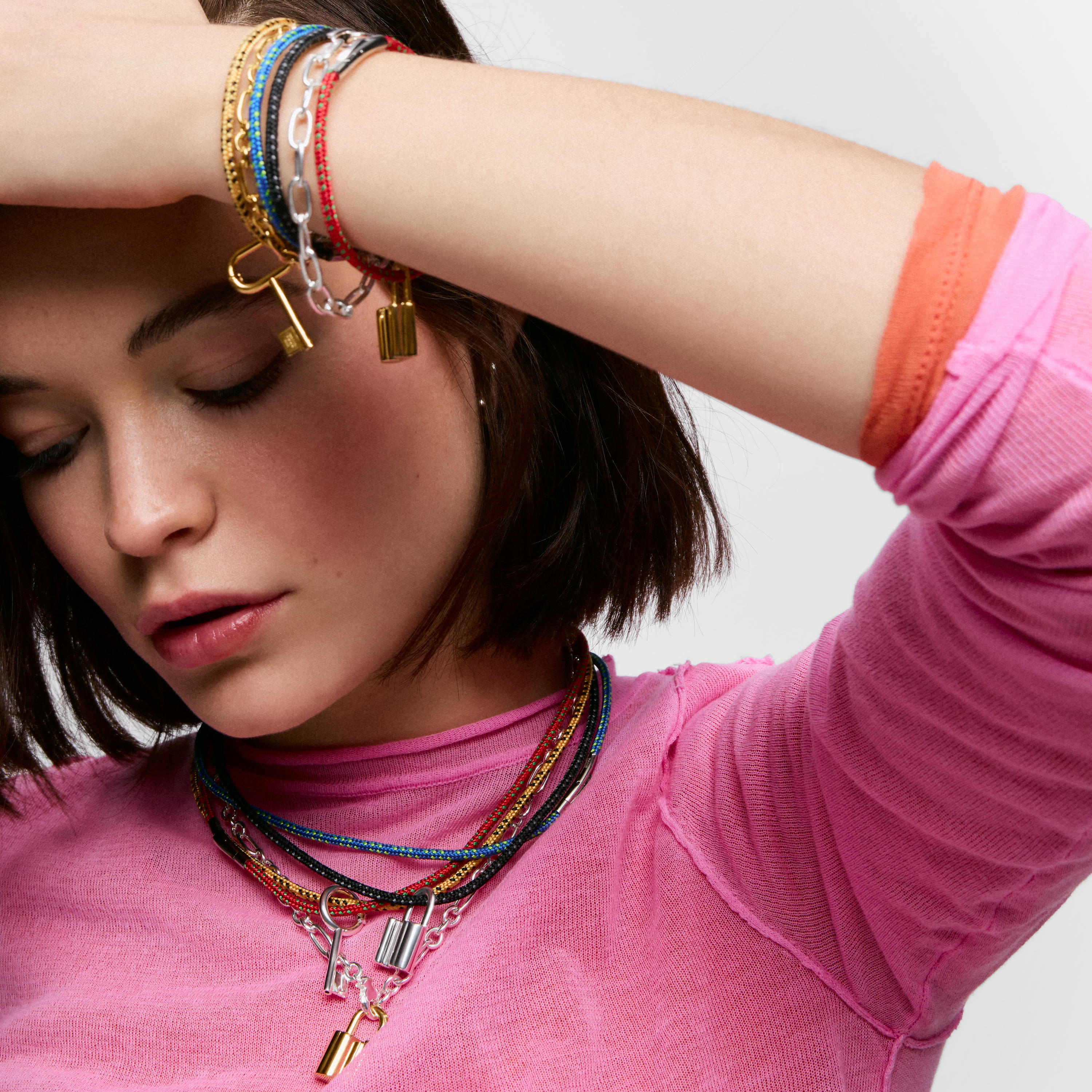 Necklace with cord and steel TOUS Basics