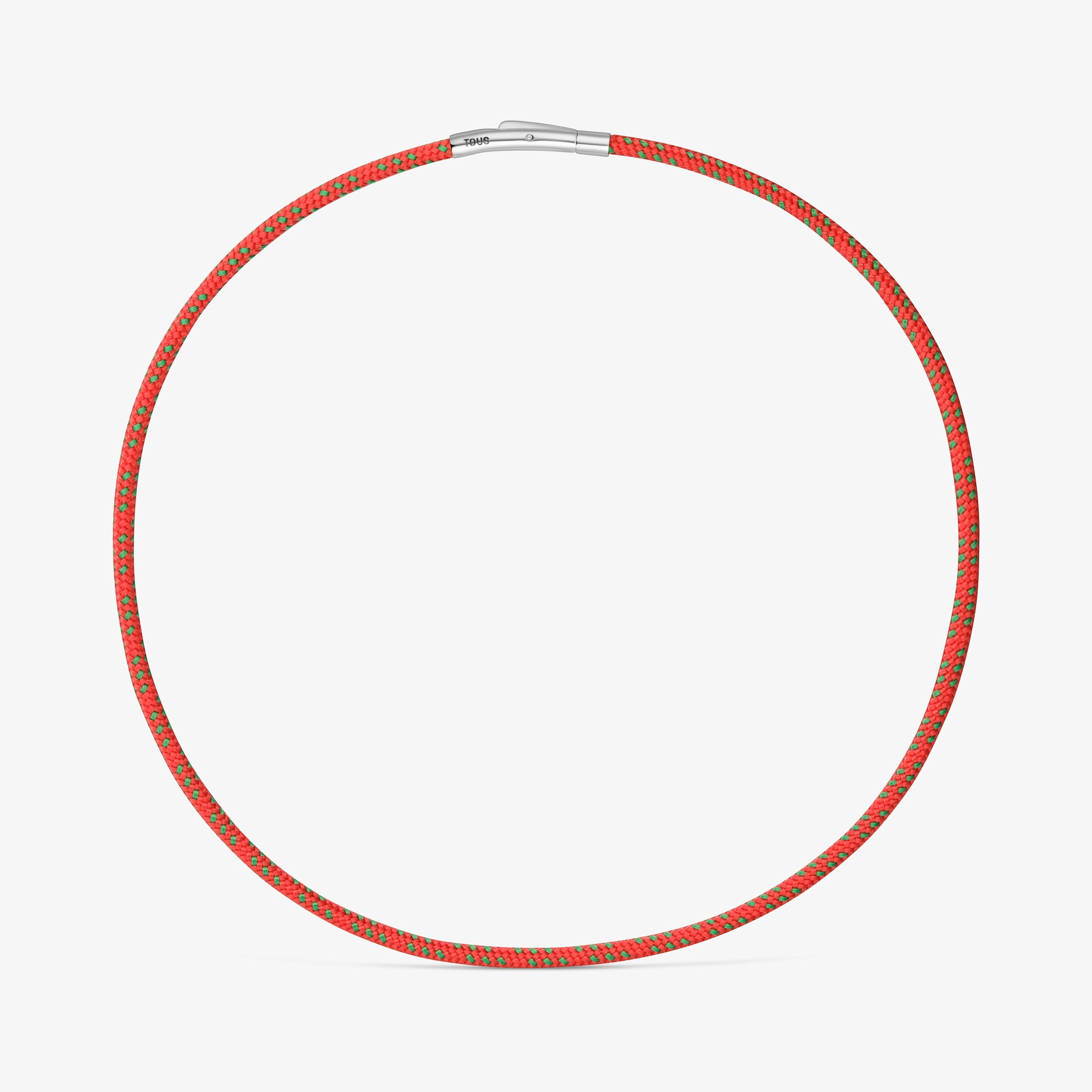 Necklace with cord and steel TOUS Basics