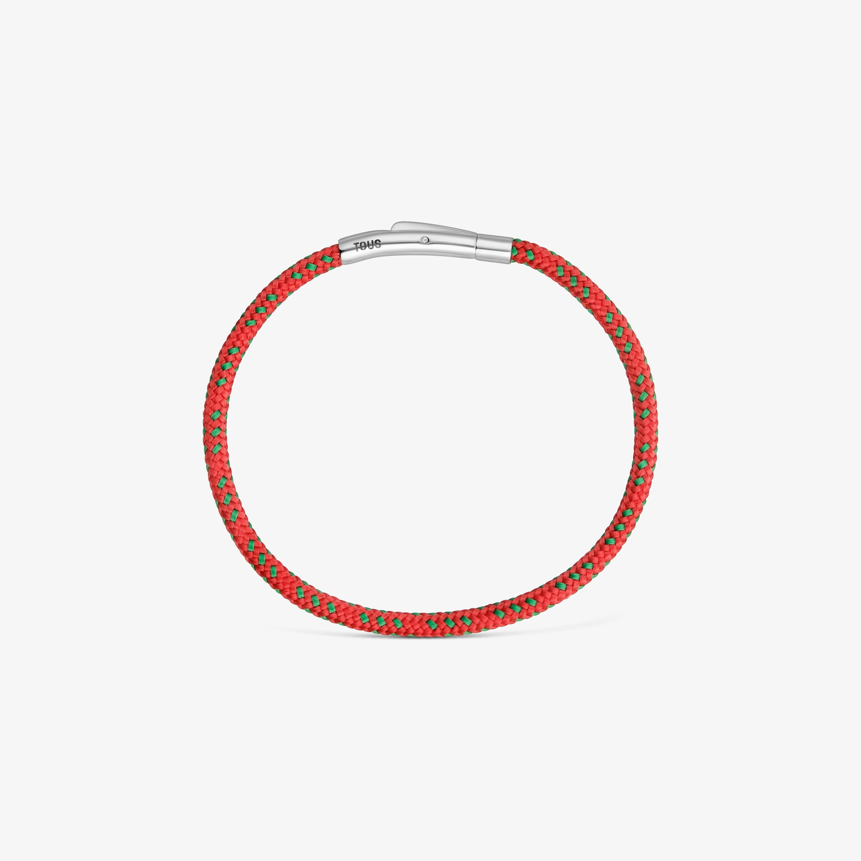 Bracelet with cord and steel TOUS Basics