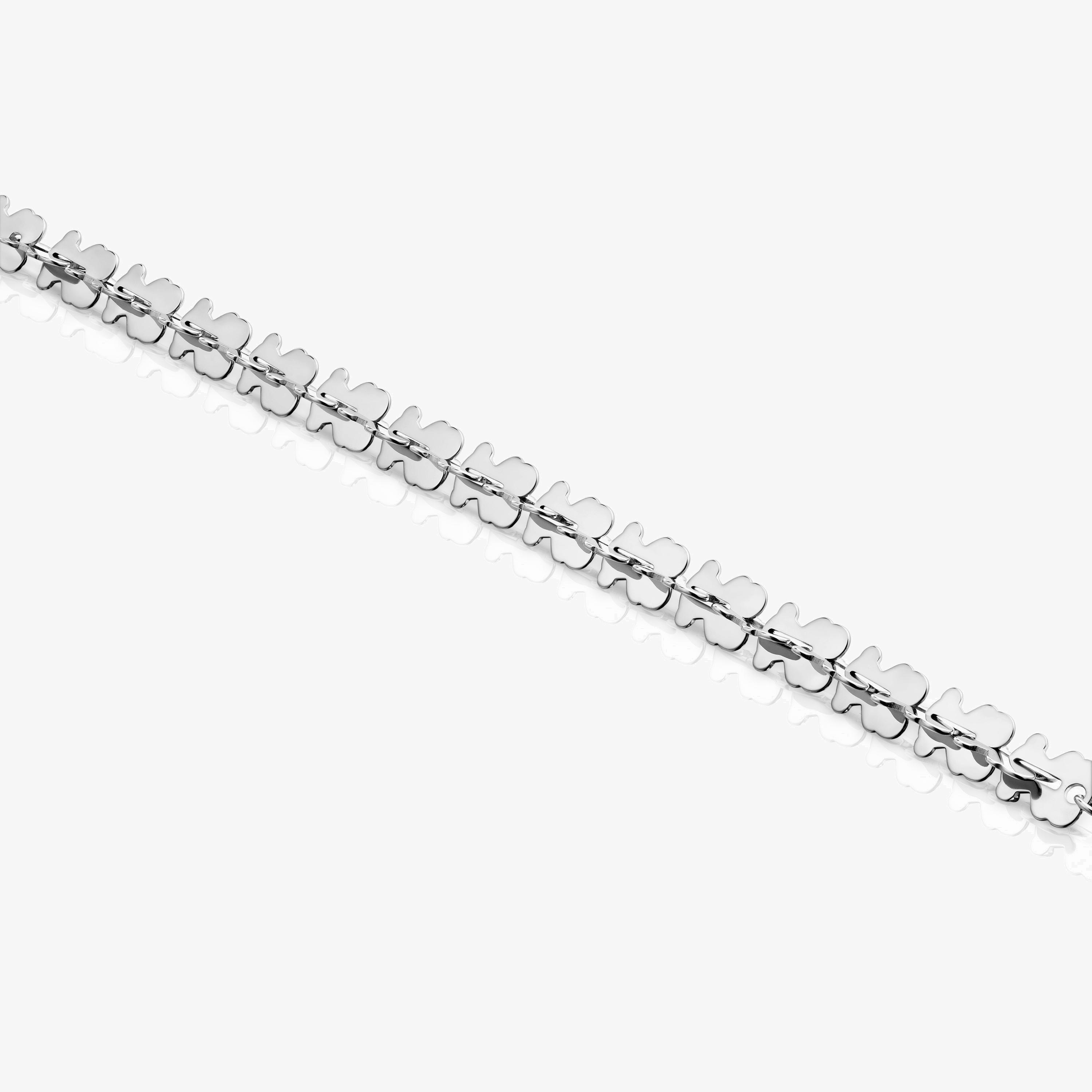 Steel Chain bracelet with bear motifs TOUS Carrusel