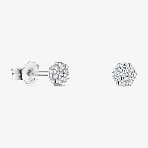Ohrringe aus 9&nbsp;kt Wei&szlig;gold mit Diamanten TOUS Les Classiques