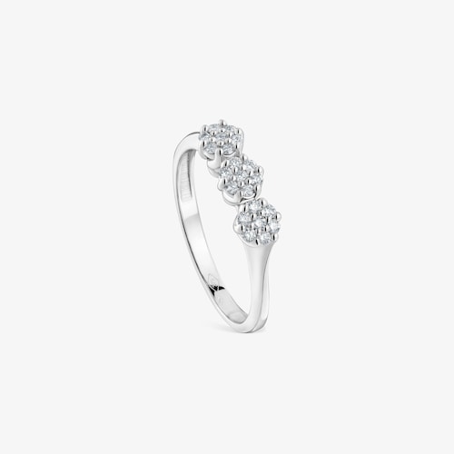 Ring aus 9&nbsp;kt Wei&szlig;gold mit Diamanten TOUS Les Classiques