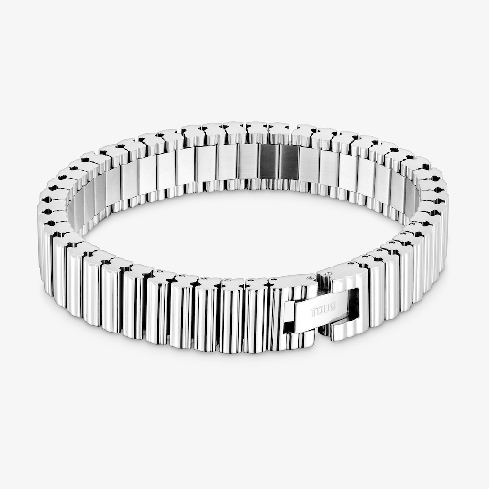 Pulsera de eslabones en acero 12 mm TOUS 1950