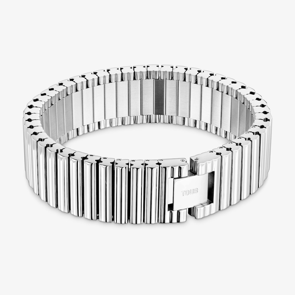 Pulsera de eslabones en acero 18 mm TOUS 1950