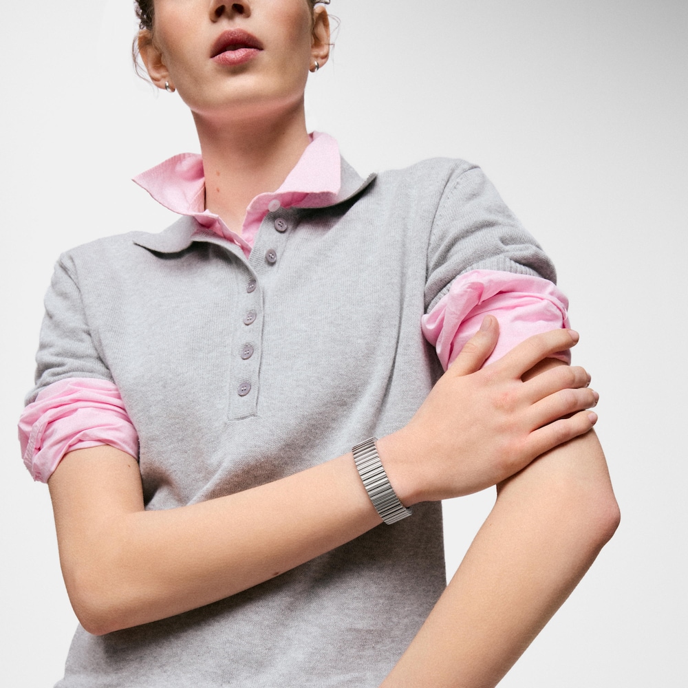 Pulsera de eslabones en acero 18 mm TOUS 1950