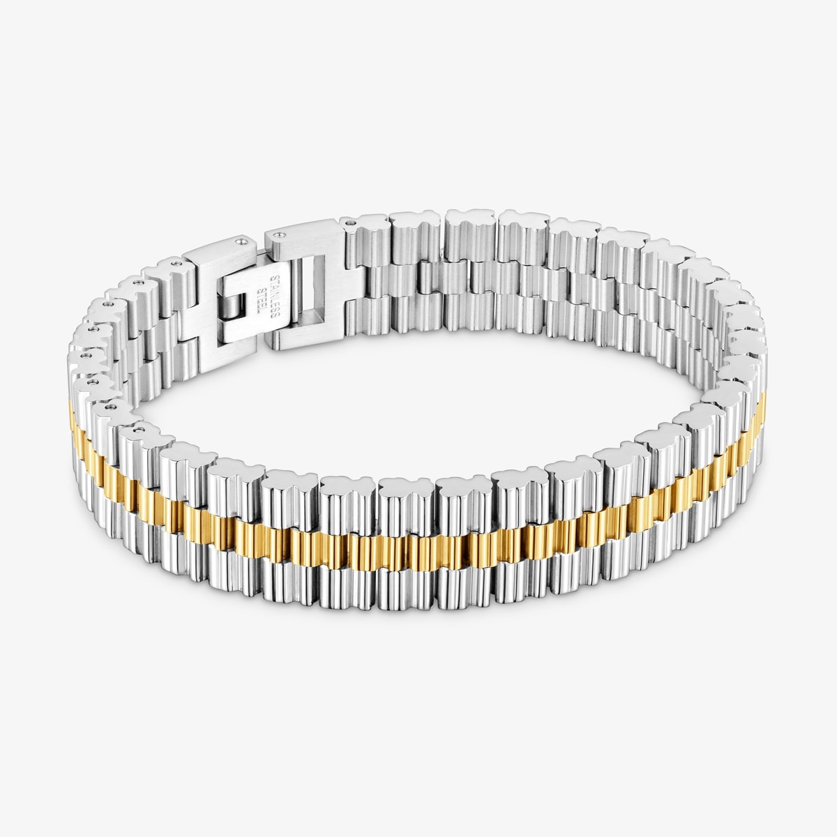 Tous - Pulsera De Eslabones En Acero Bicolor Tous 1950 - Plateado