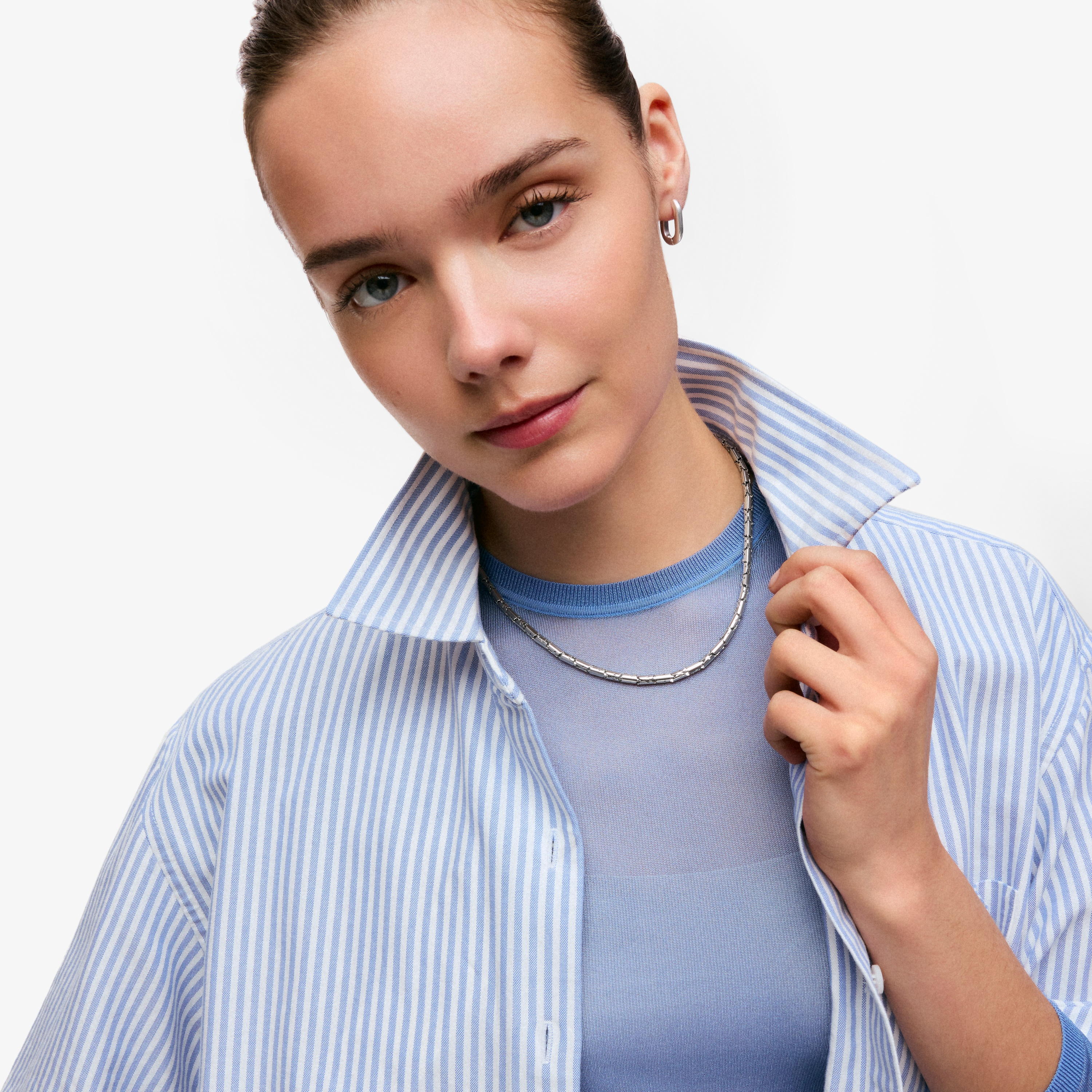 Short articulated steel Necklace TOUS Carrusel