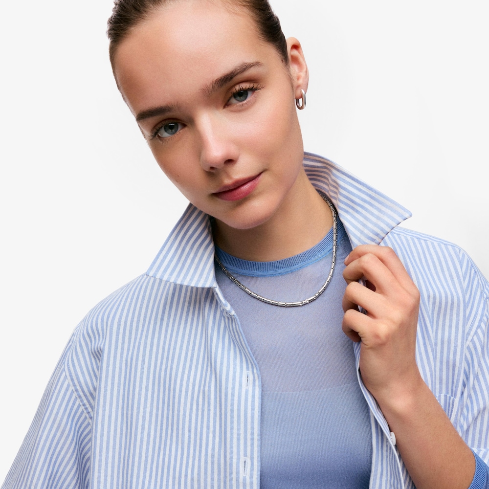 Short articulated steel Necklace TOUS Carrusel