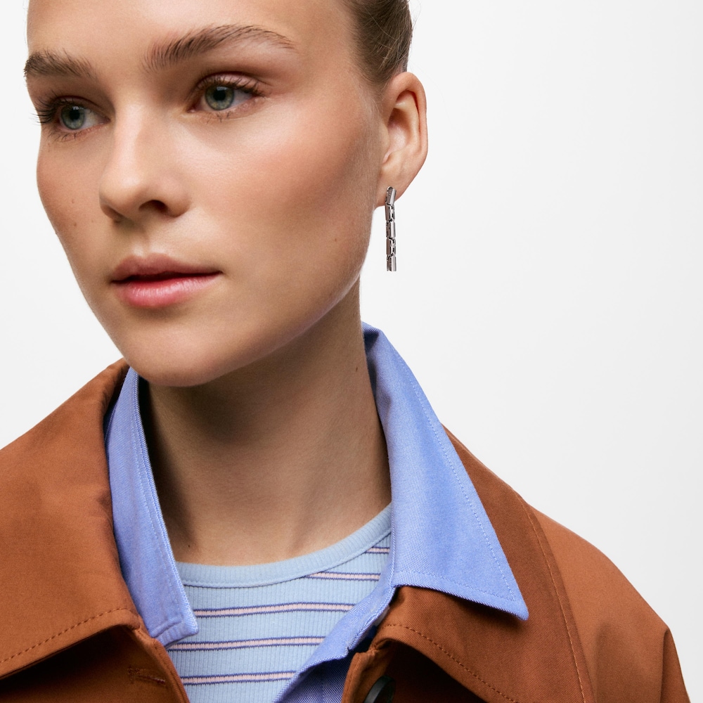 Long articulated steel Earrings TOUS Carrusel