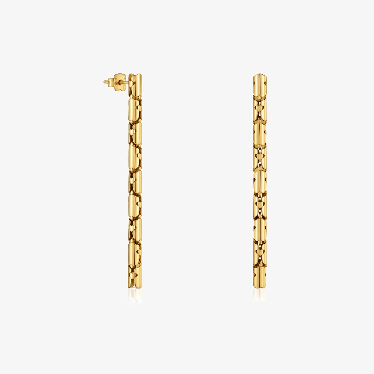 Pendientes Largos De Acero Articulado Carrusel