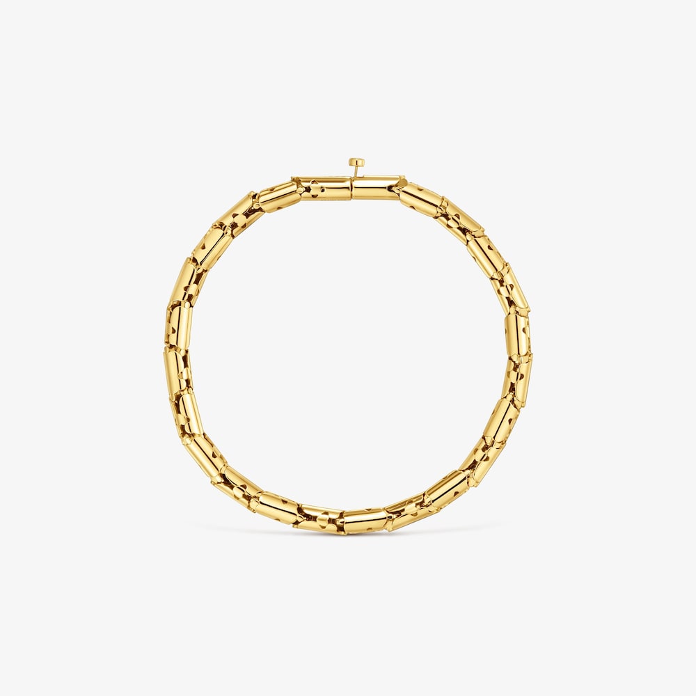 Gold-colored articulated steel Chain bracelet TOUS Carrusel