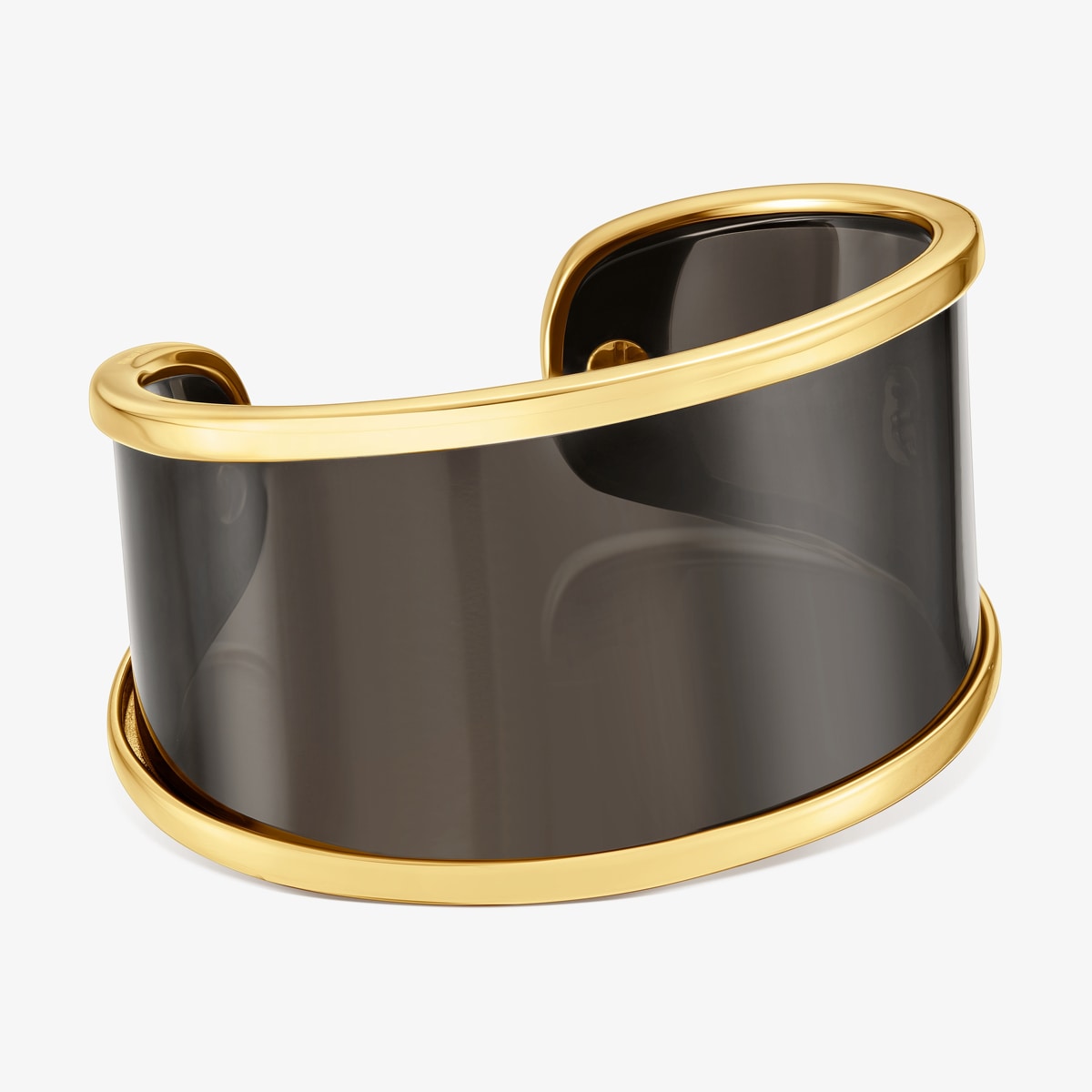 Tous - Pulsera Esclava De Acero Dorado Y Resina Negra Galaxy - Negro