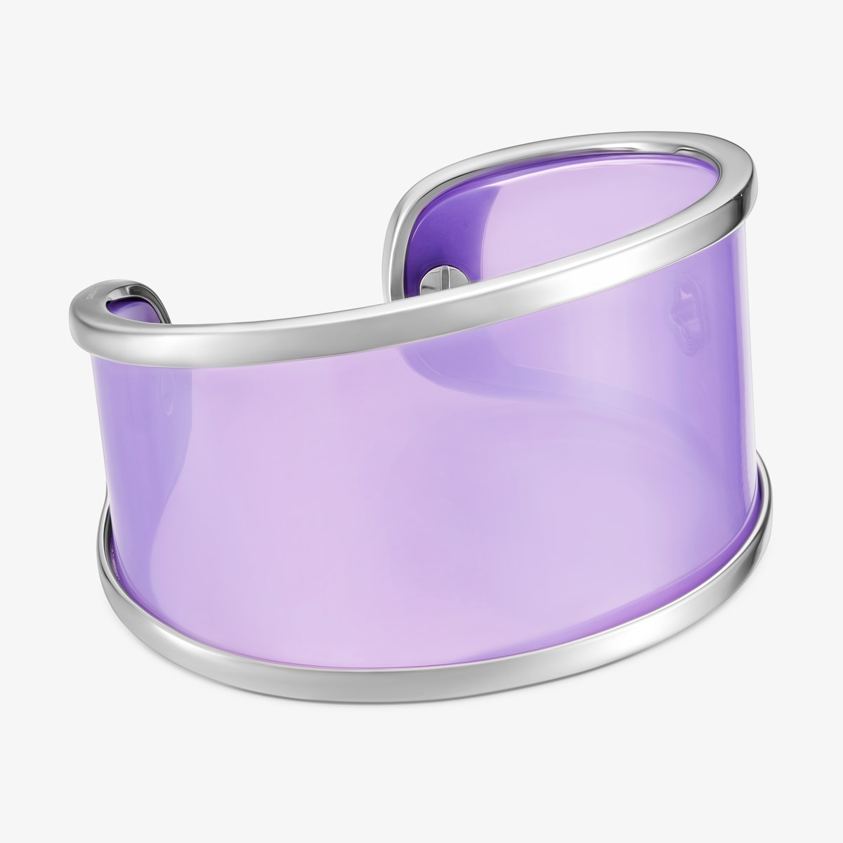 Tous - Pulsera Esclava De Acero Y Resina Lila Galaxy - Lila