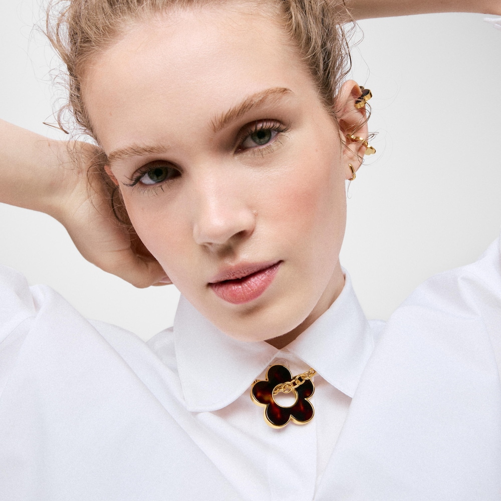 &Kappa;&omicron;&lambda;&iota;έ &lambda;&omicron;&upsilon;&lambda;&omicron;ύ&delta;&iota; 40 mm &alpha;&pi;ό &alpha;&tau;&sigma;ά&lambda;&iota; &sigma;&epsilon; &chi;&rho;&upsilon;&sigma;ό &chi;&rho;ώ&mu;&alpha;, &tau;&alpha;&rho;&tau;&alpha;&rho;&omicron;ύ&gamma;&alpha; &rho;&eta;&tau;ί&nu;&eta; &kappa;&alpha;&iota; &mu;&alpha;ύ&rho;&omicron; &kappa;&omicron;&rho;&delta;ό&nu;&iota; TOUS Galaxy