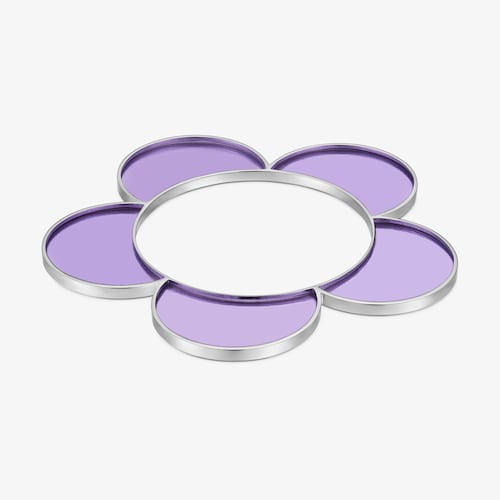 N&aacute;ramok s&nbsp;kvetom z&nbsp;ocele a&nbsp;orgov&aacute;novej živice TOUS Galaxy