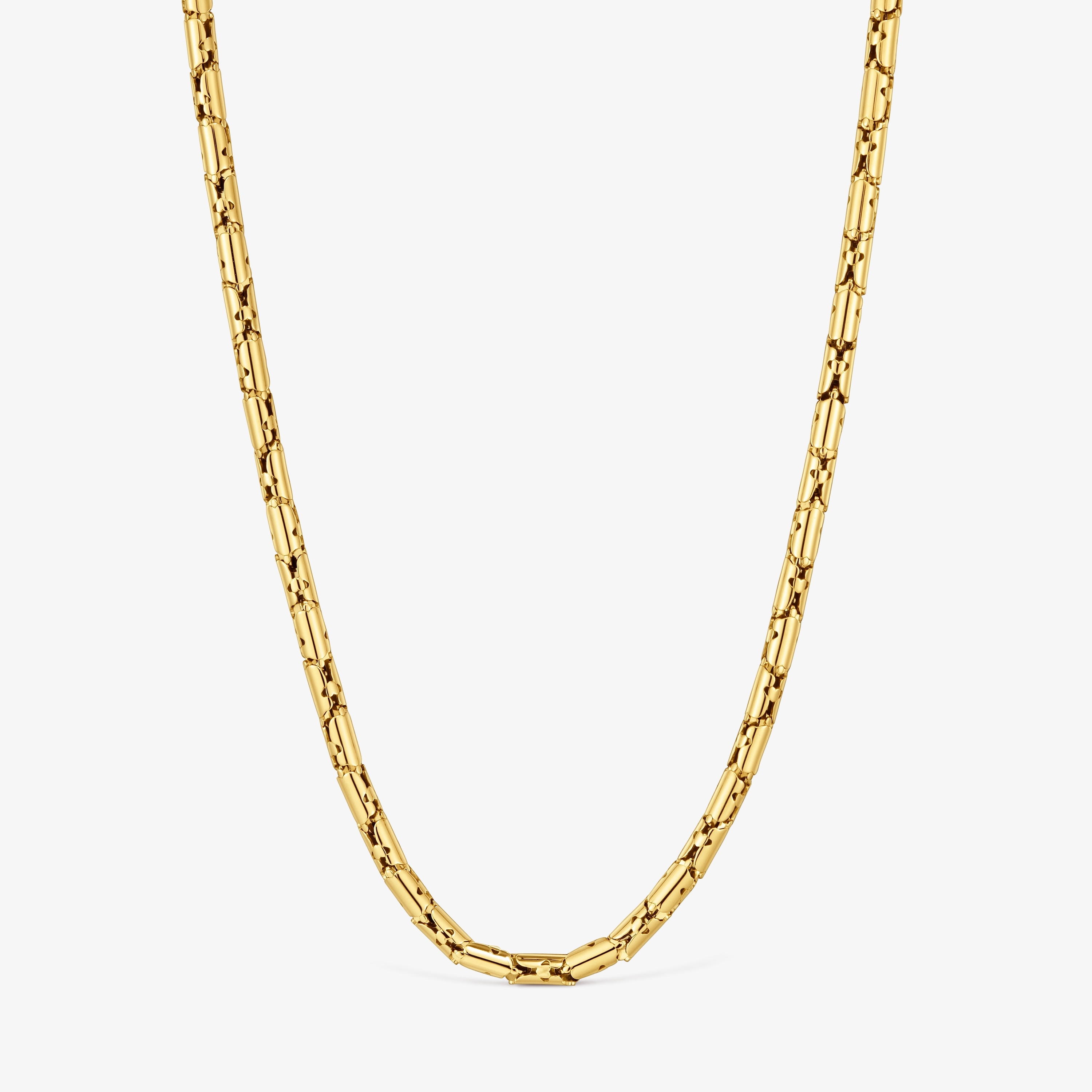 Short gold-colored articulated steel Necklace TOUS Carrusel