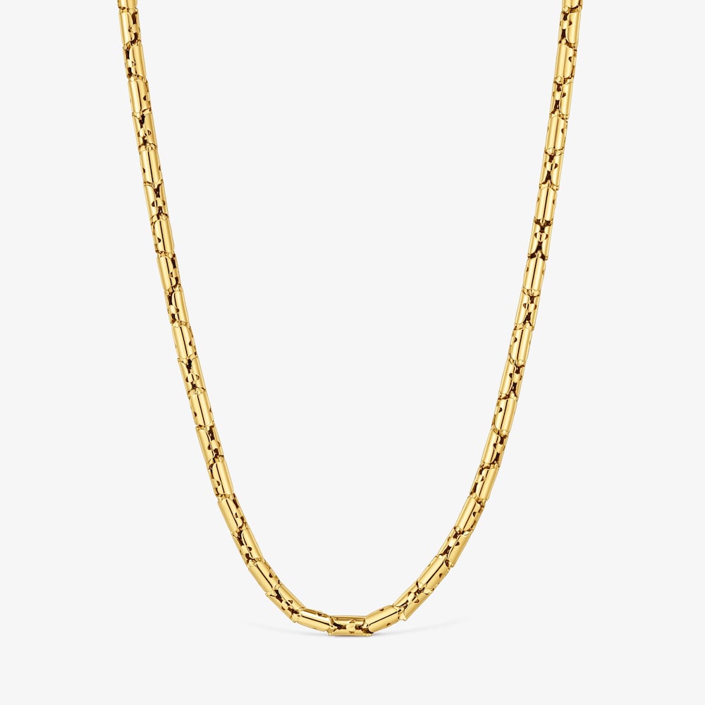 Short gold-colored articulated steel Necklace TOUS Carrusel