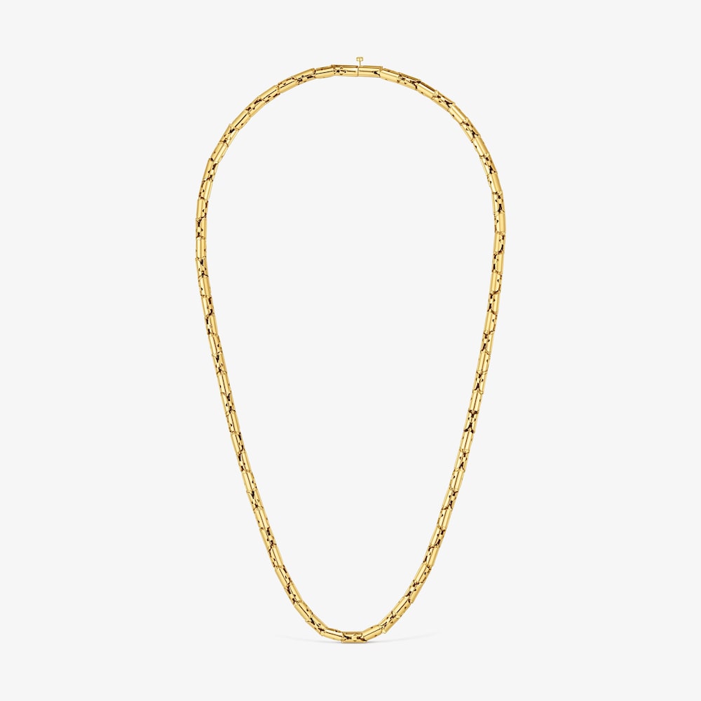 Short gold-colored articulated steel Necklace TOUS Carrusel