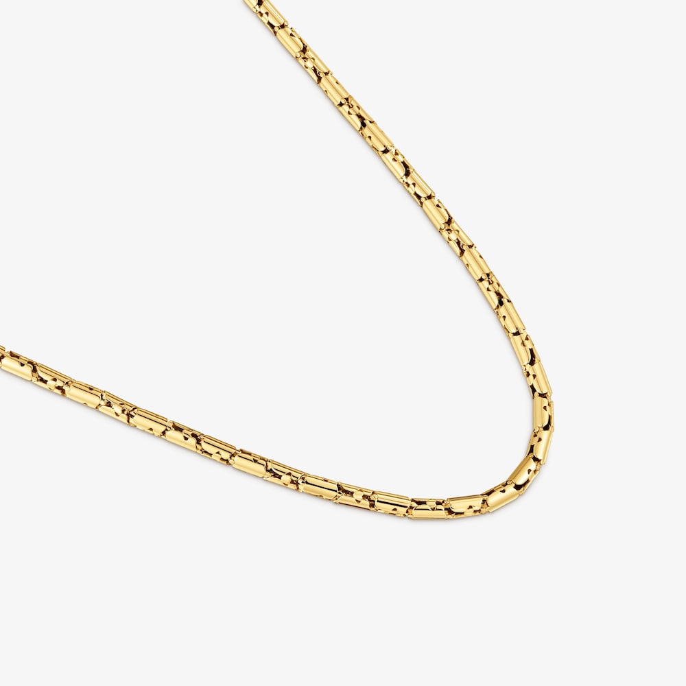 Short gold-colored articulated steel Necklace TOUS Carrusel