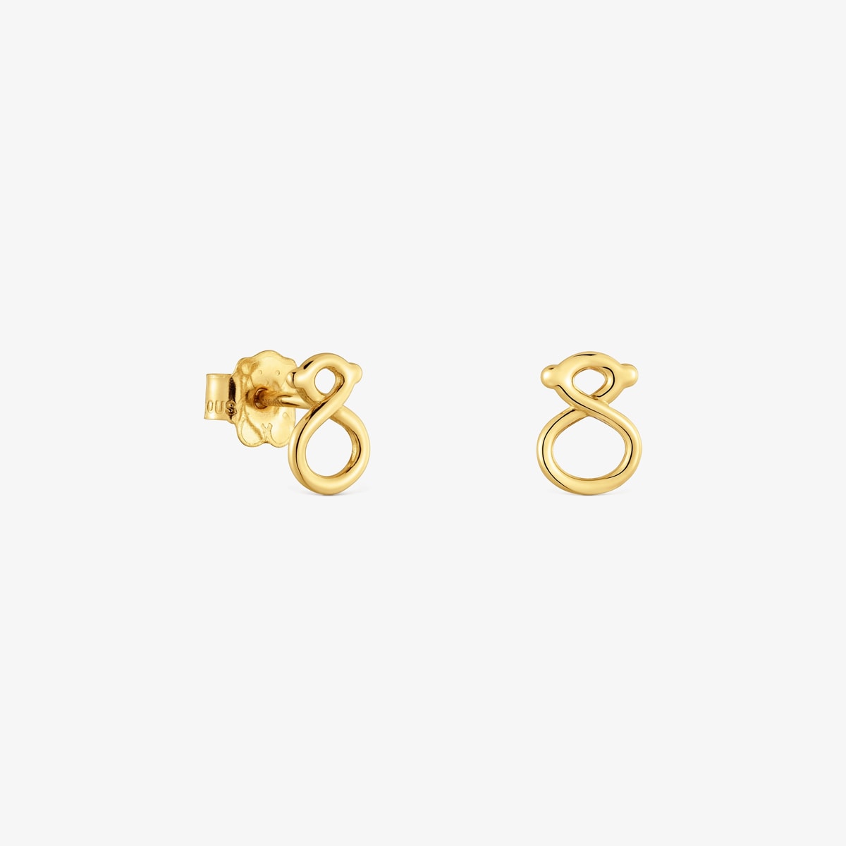 Tous - Pendientes De Oro 9 Kt Motivo Oso 8 Mm Tous Infinity - Dorado