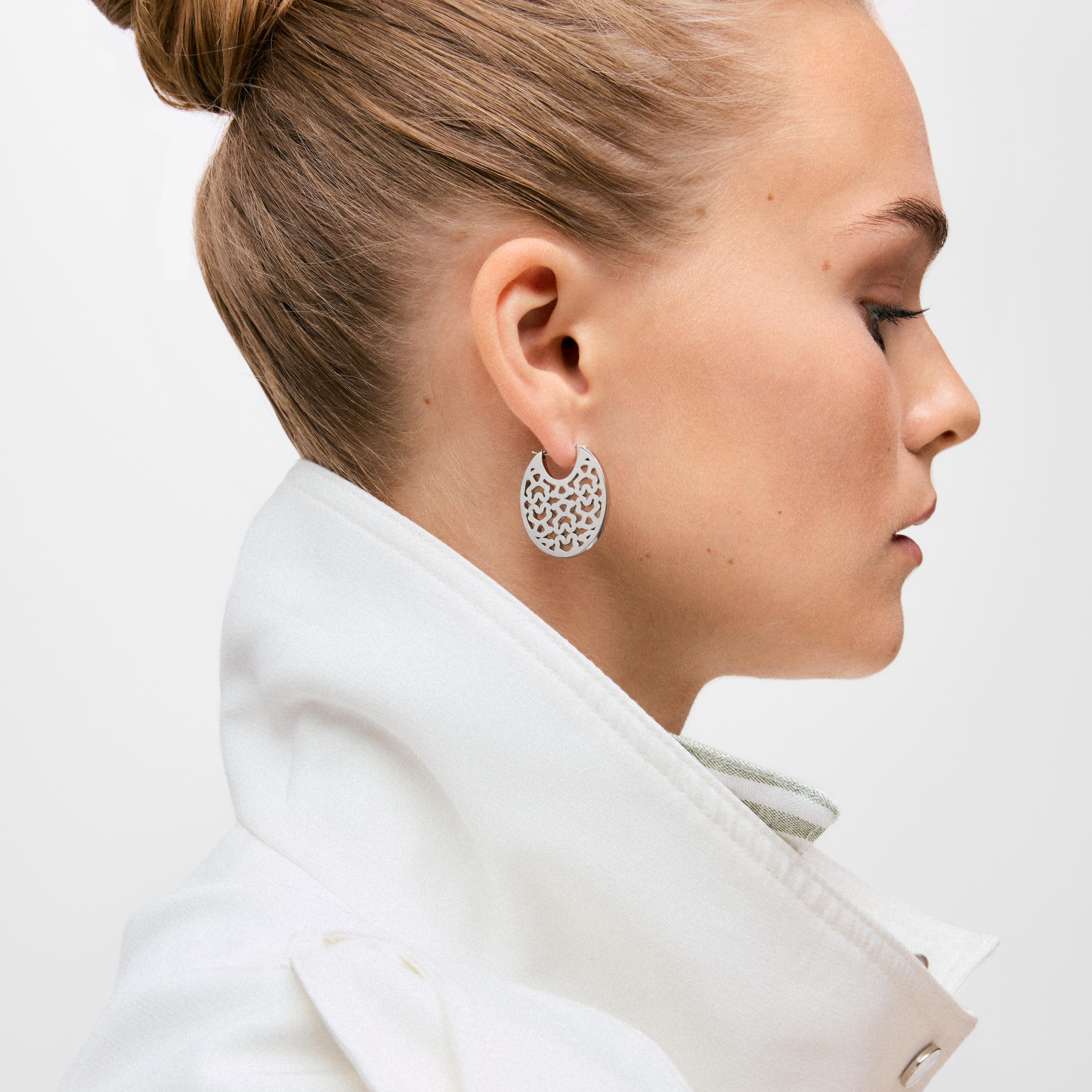 mm steel Earrings TOUS Kaos