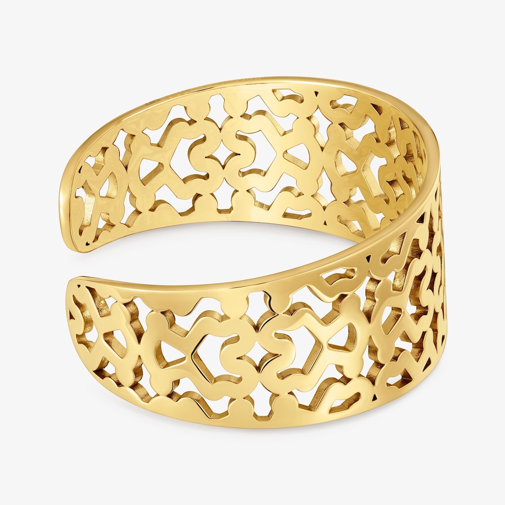 25-mm gold-colored steel Bangle TOUS Kaos