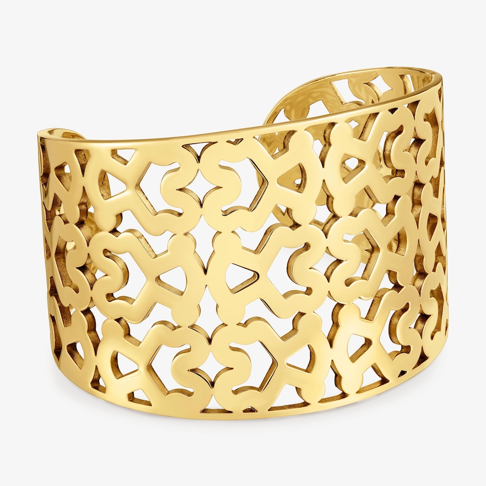 45-mm gold-colored steel Bangle TOUS Kaos