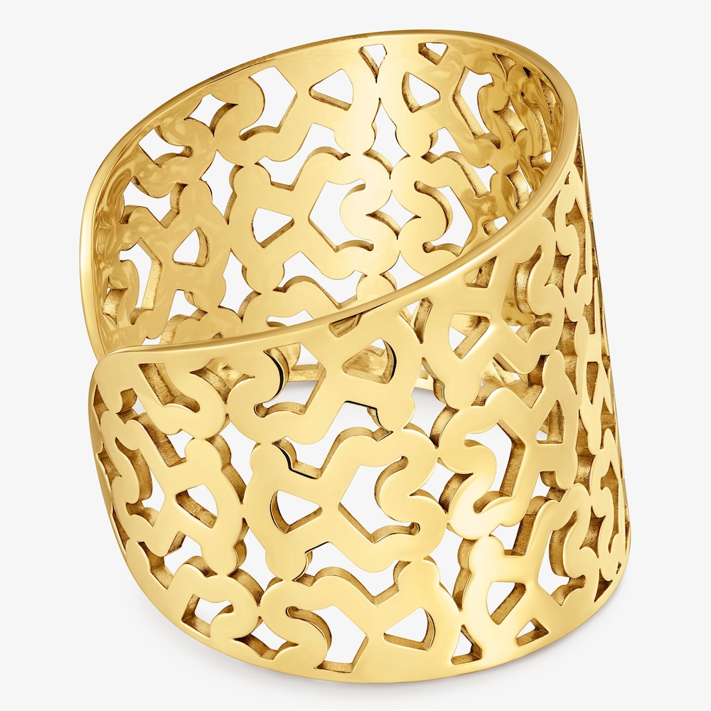 45-mm gold-colored steel Bangle TOUS Kaos