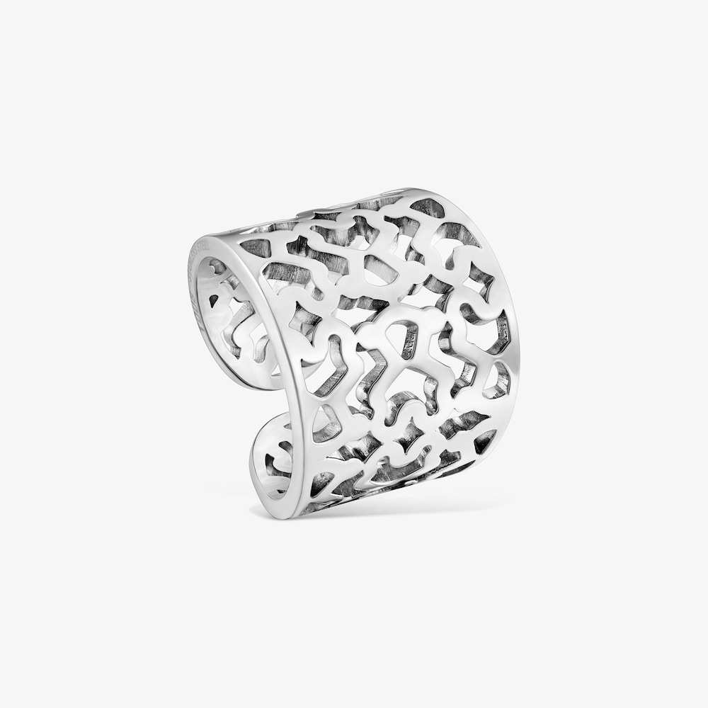 Offener Ring aus Stahl TOUS Kaos