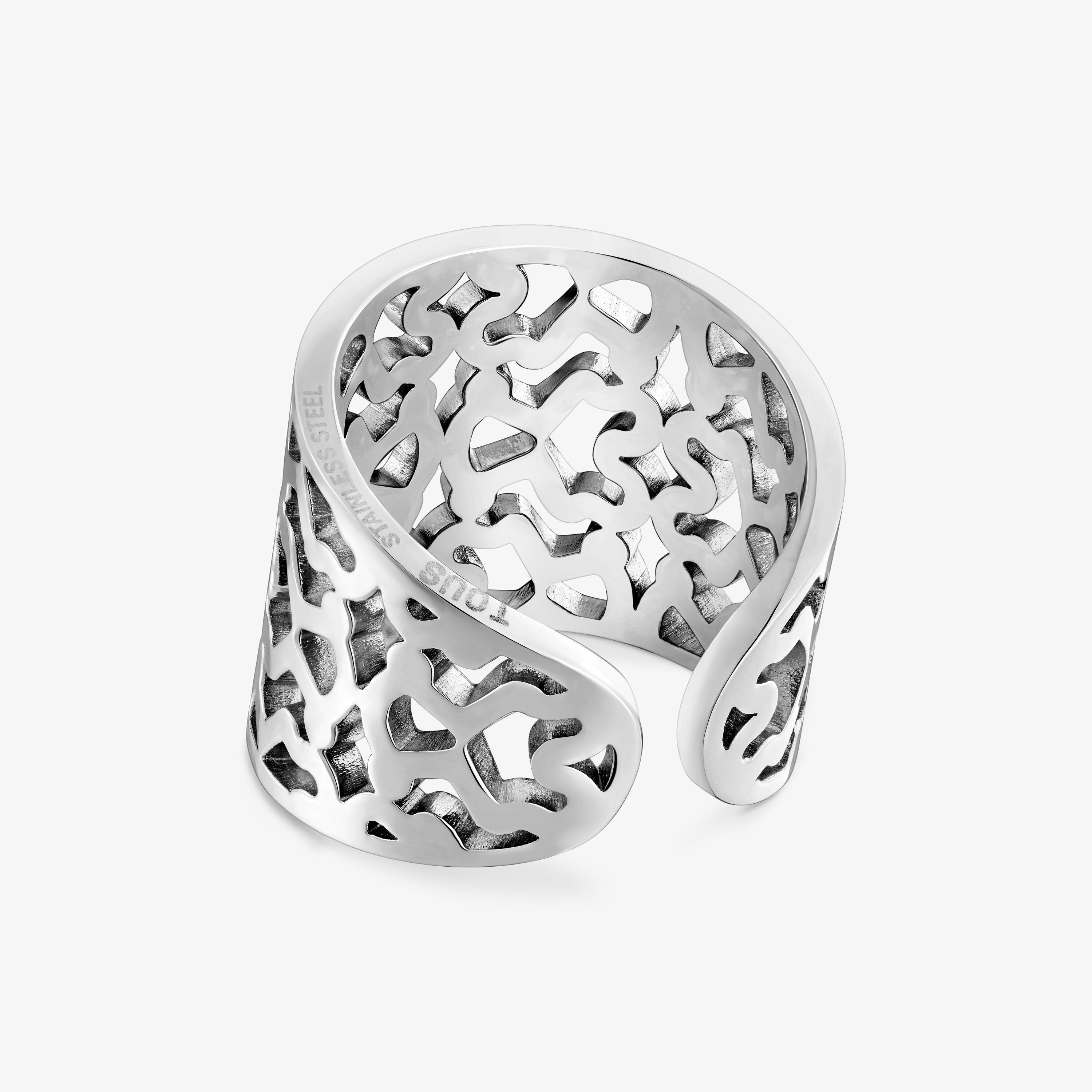 Steel Open ring TOUS Kaos