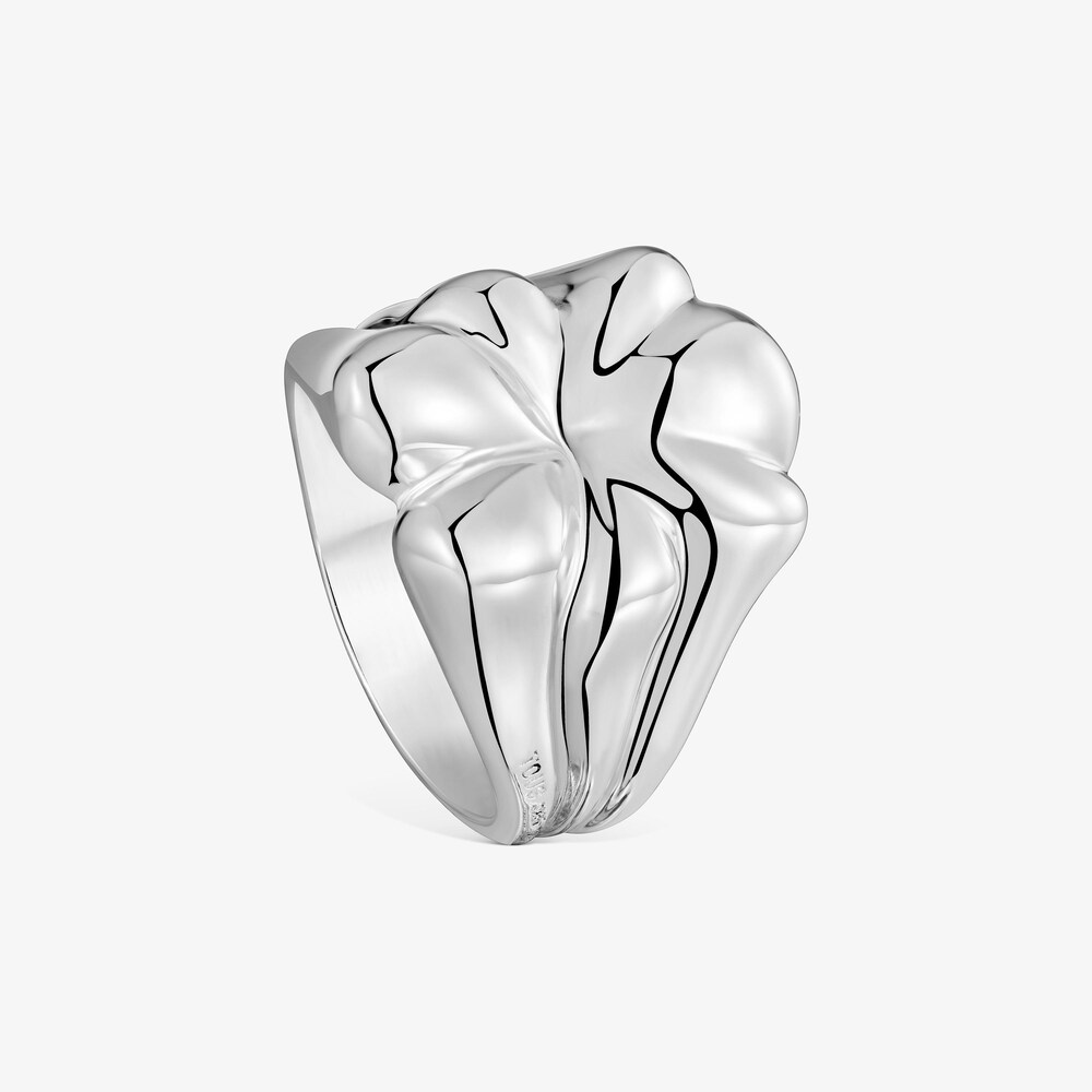Silver bear Signet ring TOUS Bold Motif