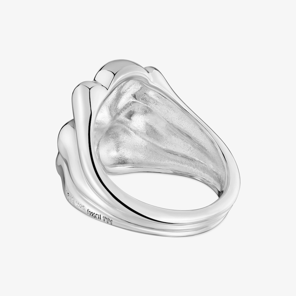 Silver bear Signet ring TOUS Bold Motif