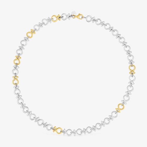 Collar de acero bicolor TOUS Infinity