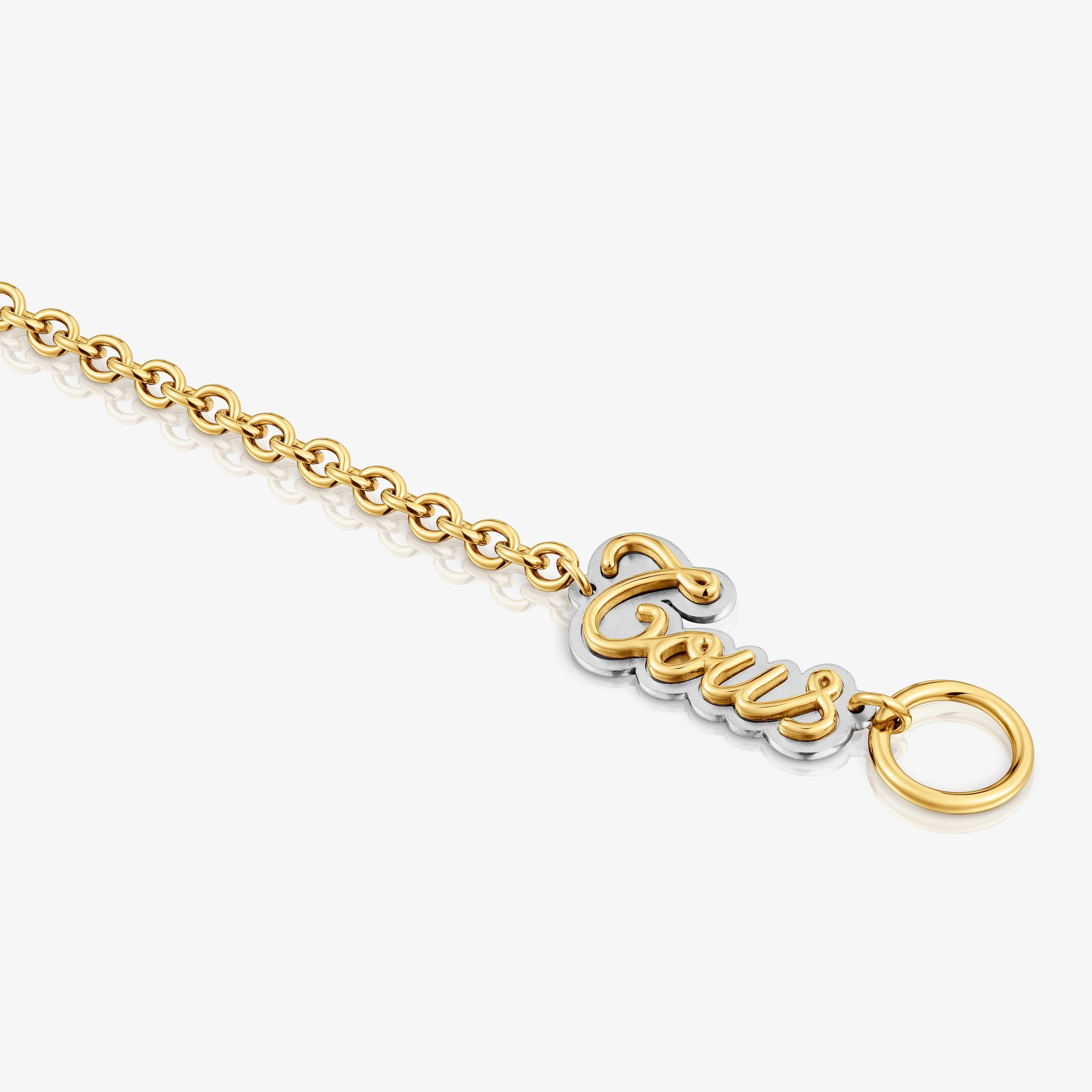 Two-tone steel Bracelet TOUS Charming