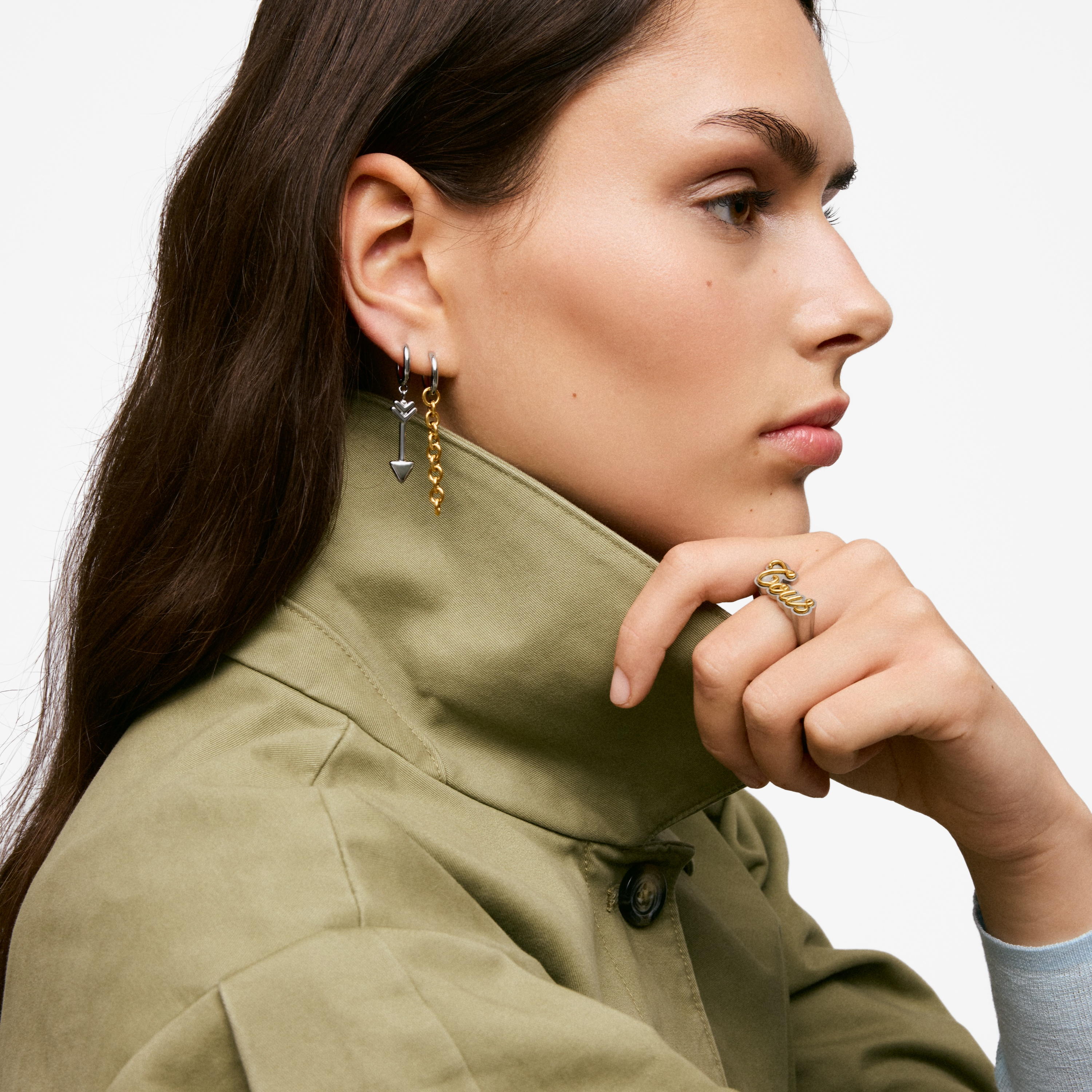 Two-tone Signet ring TOUS Charming