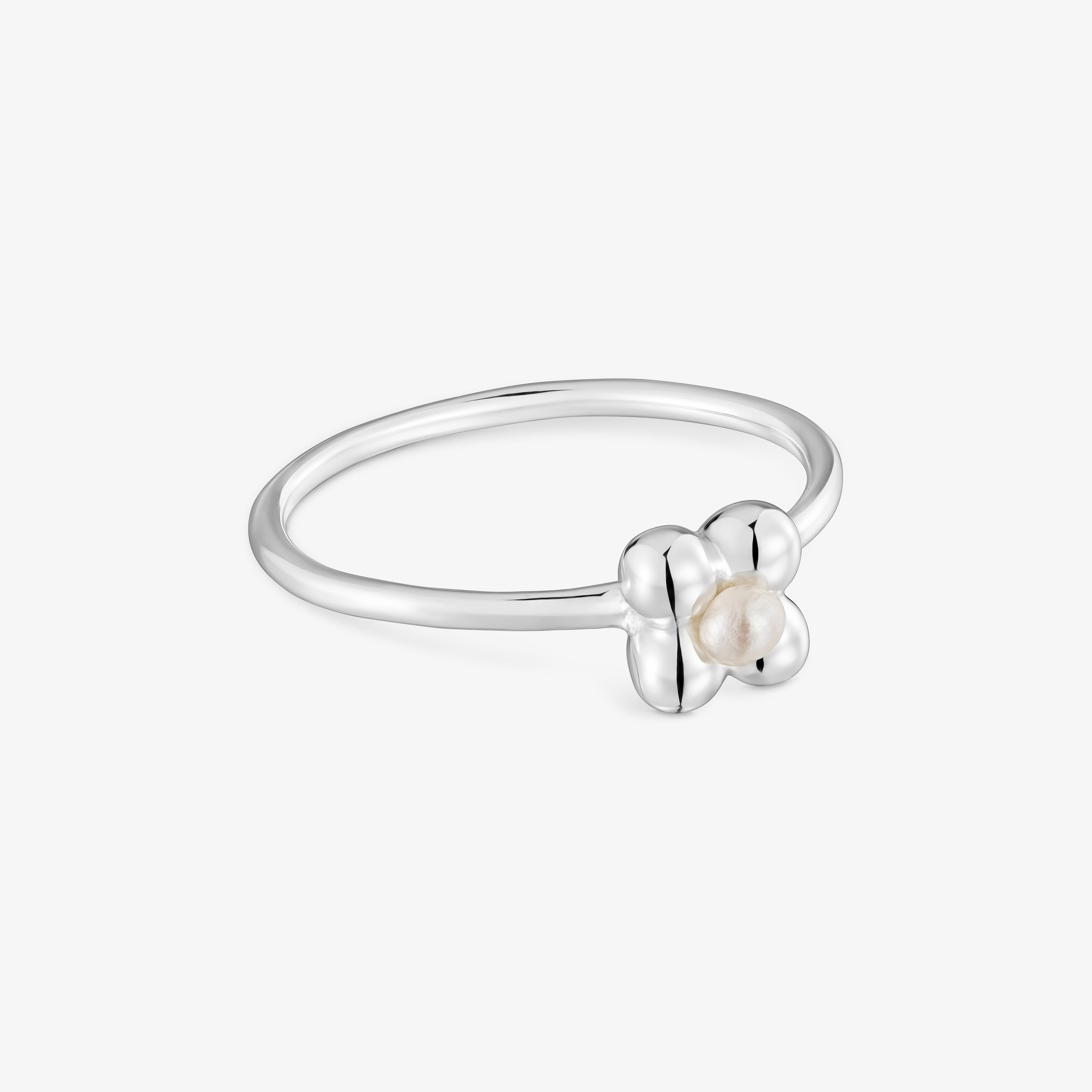 Silver flower Ring TOUS Bold Motif