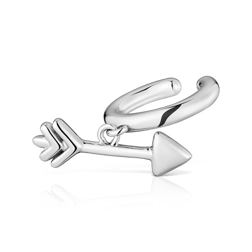 Earcuff flecha de acero TOUS Charming