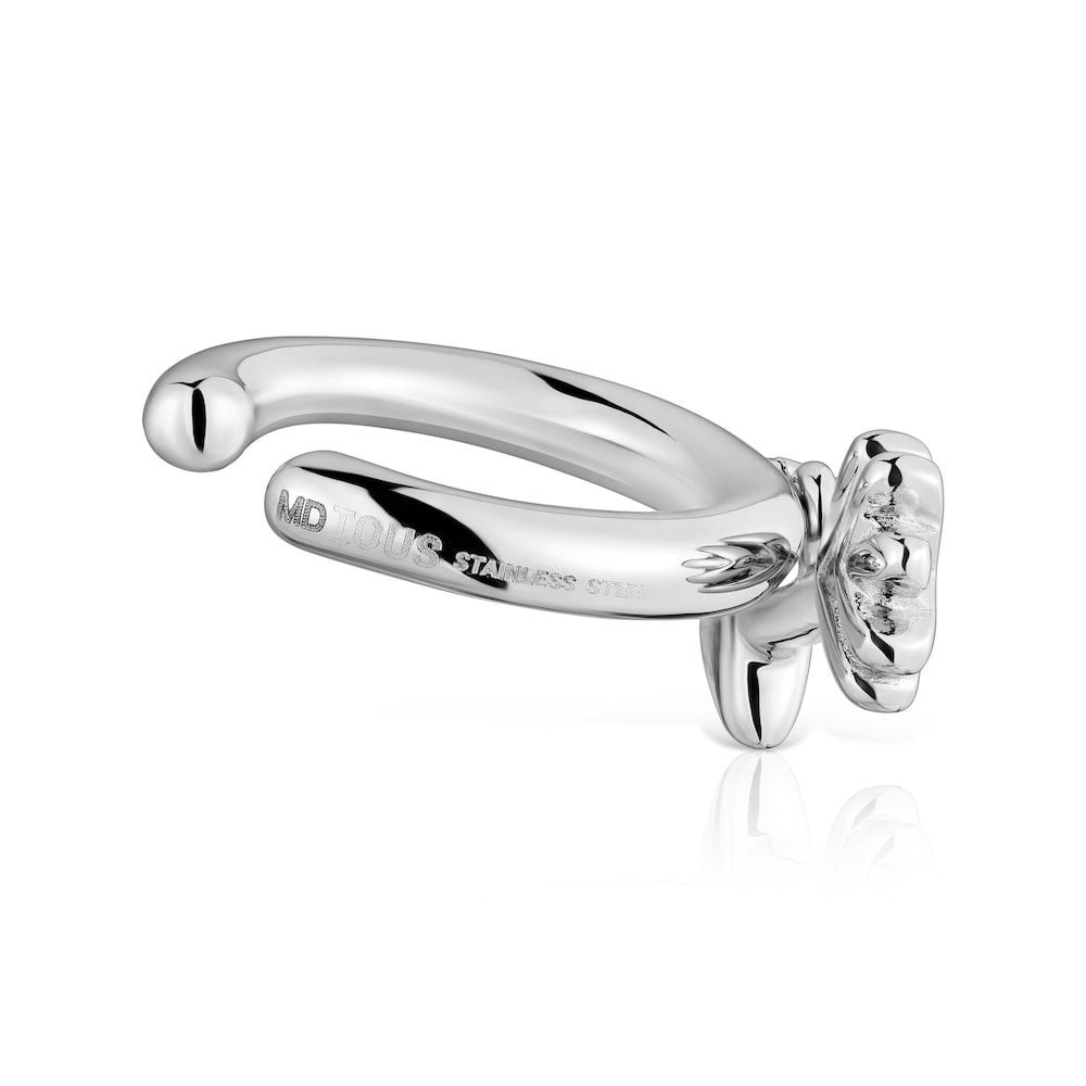 Earcuff flecha de acero TOUS Charming