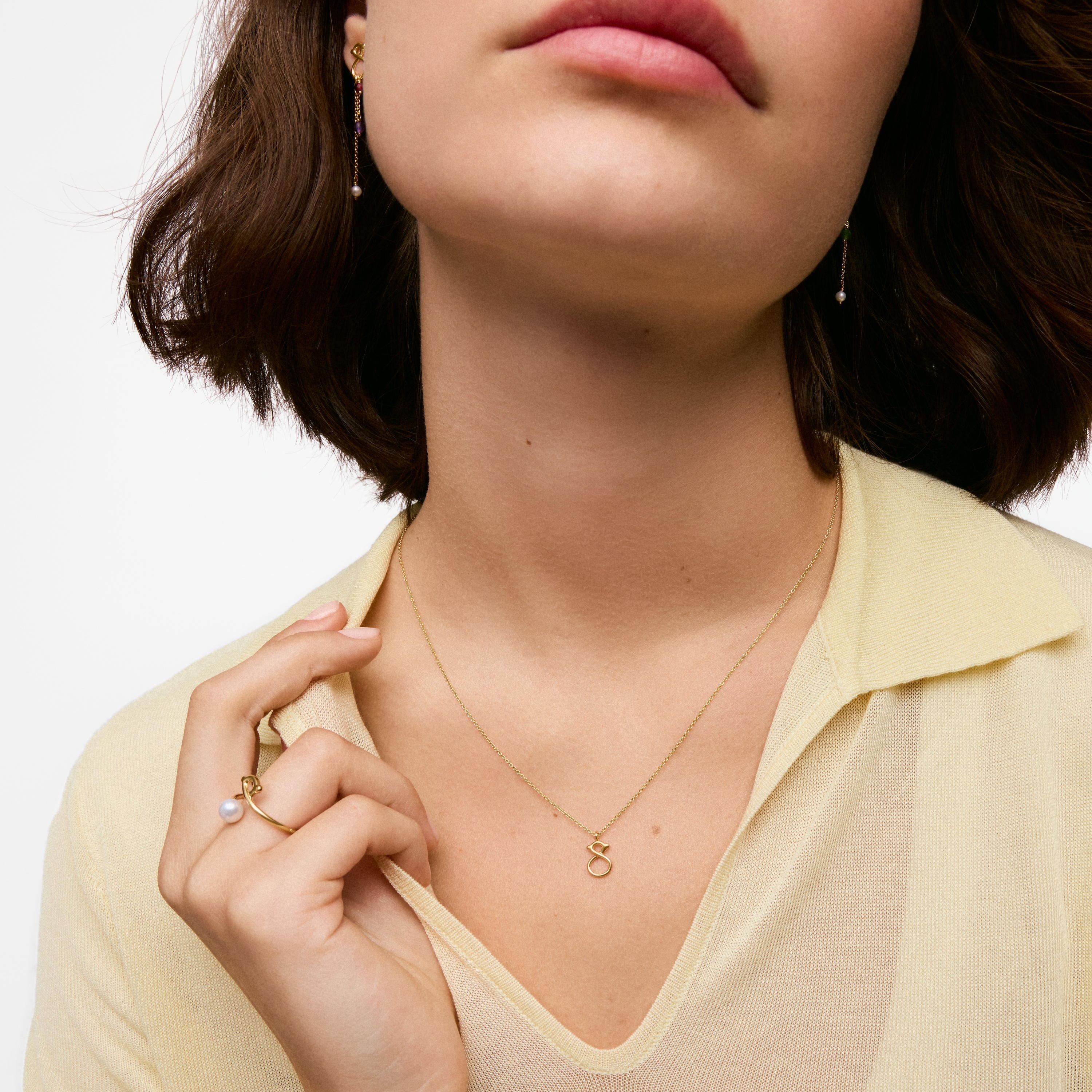 9kt gold Necklace with 10 mm bear motif TOUS Infinity