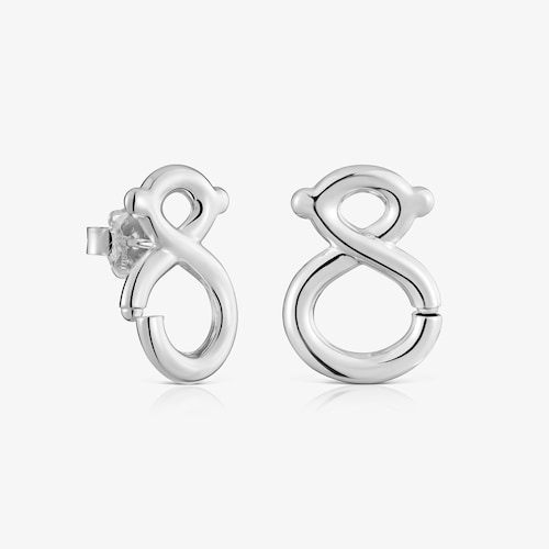 Pendientes de plata TOUS Infinity