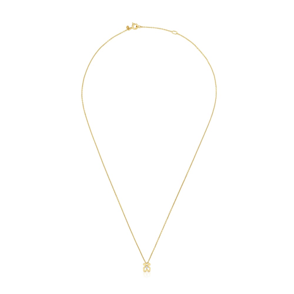 Collier ourson en or 9&nbsp;ct et diamants TOUS Kaos