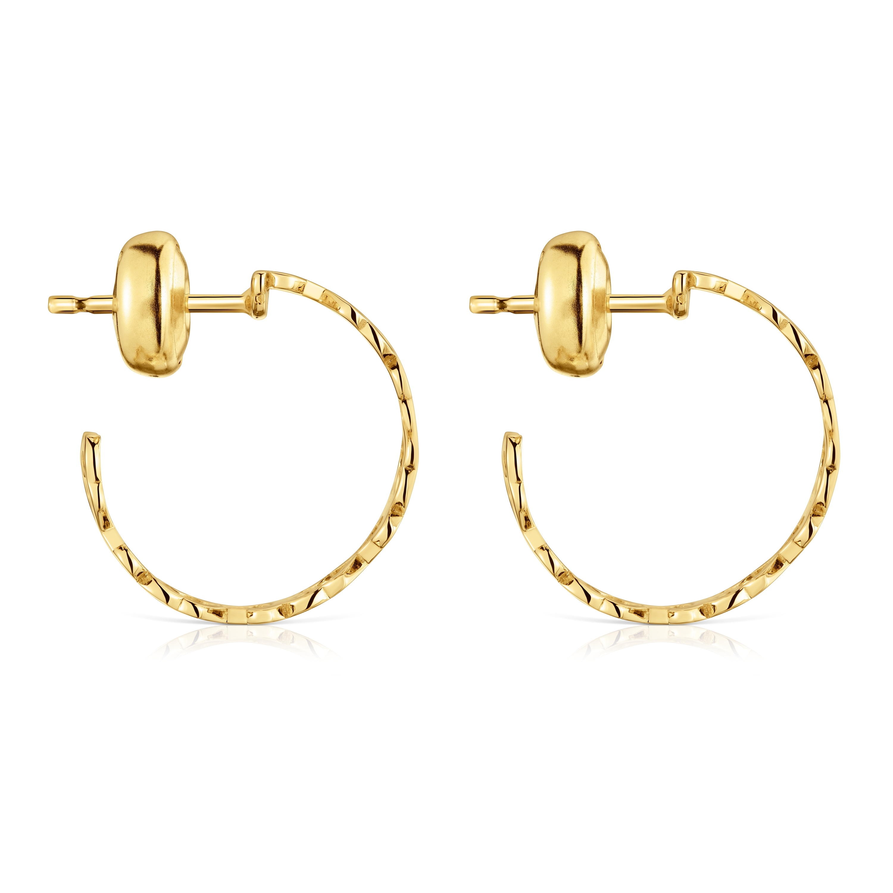 9kt gold Hoop earrings TOUS Kaos
