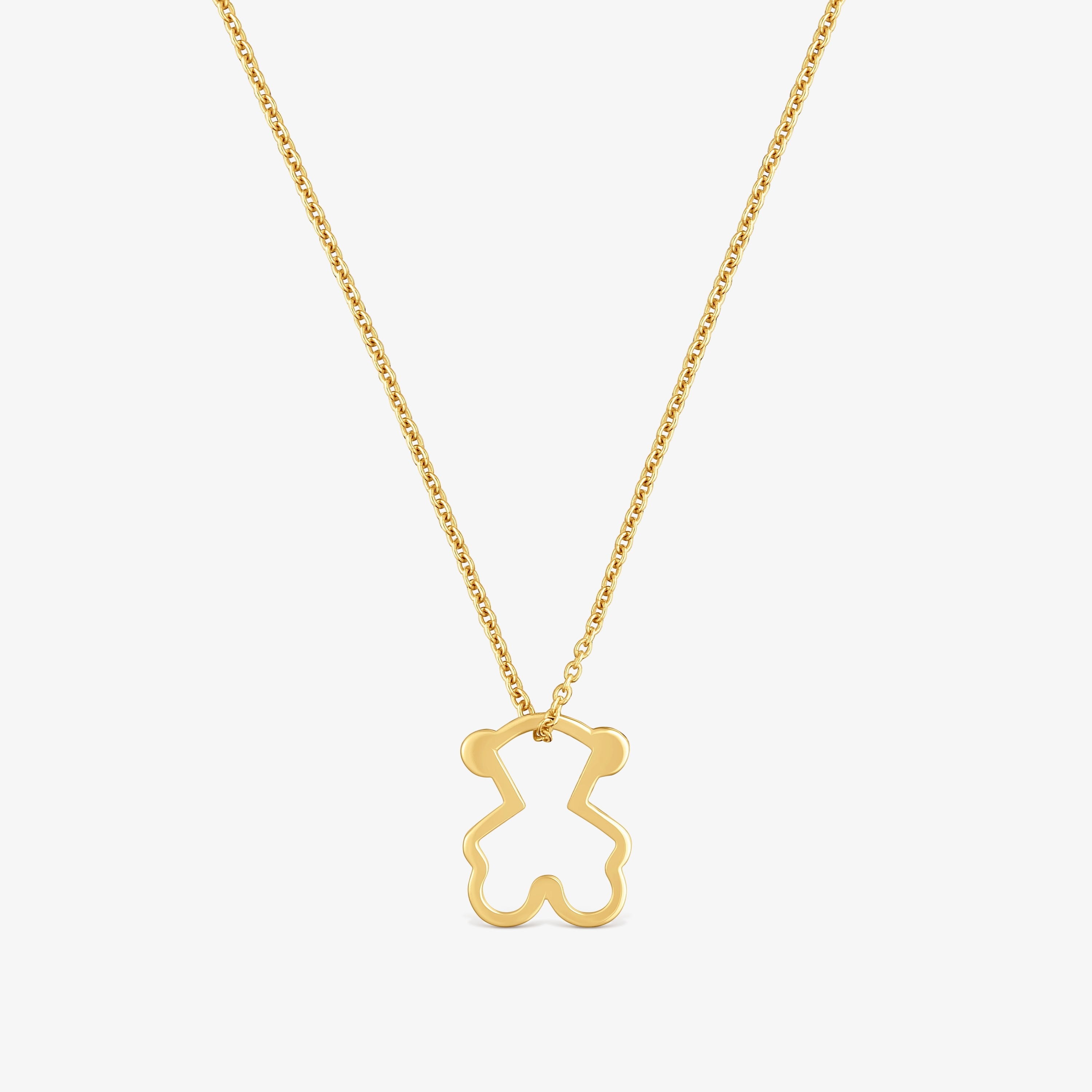 TOUS 熊モチーフ ネックレス 9kt gold Bear necklace TOUS Kaos | TOUS