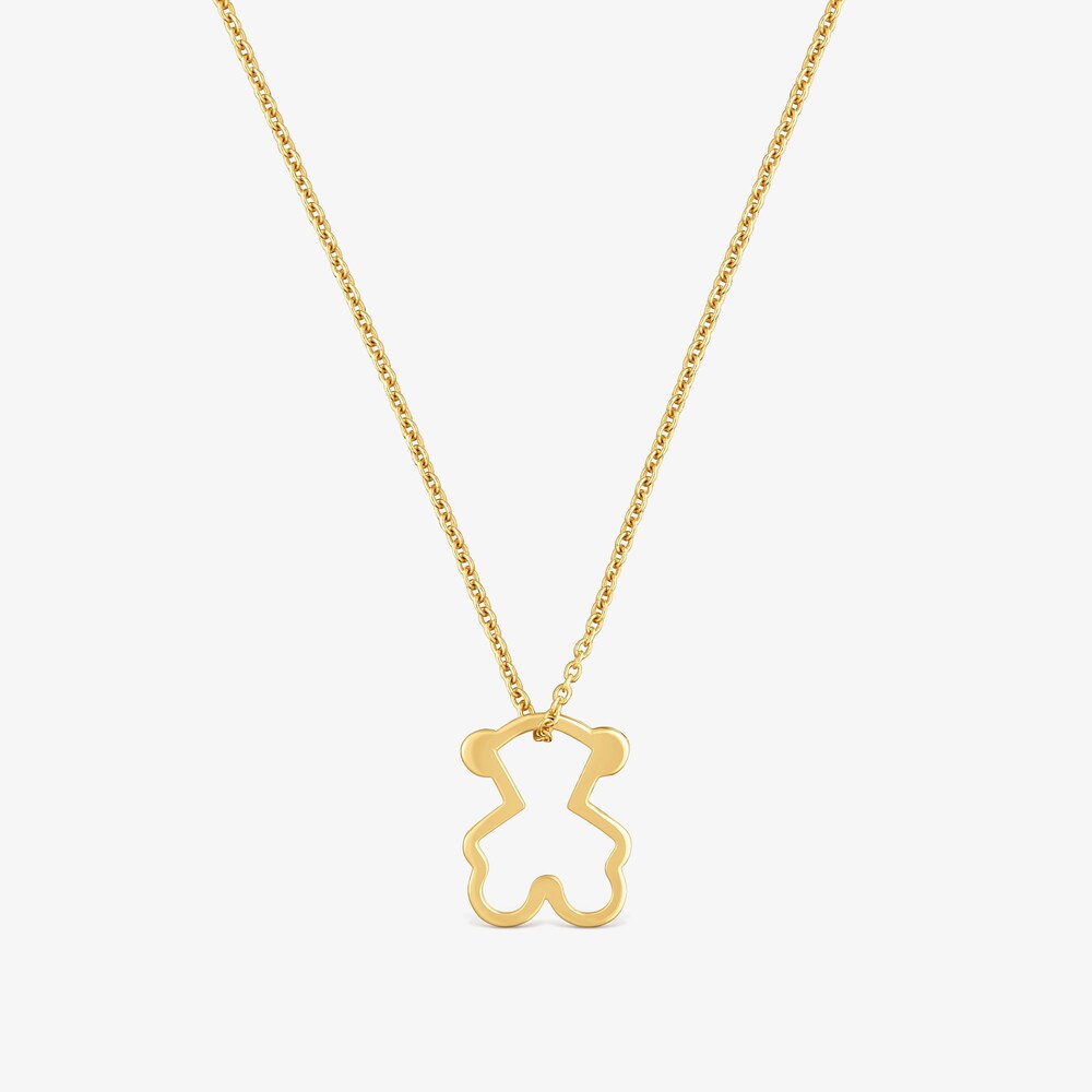 Collar oso de oro 9 kt Kaos
