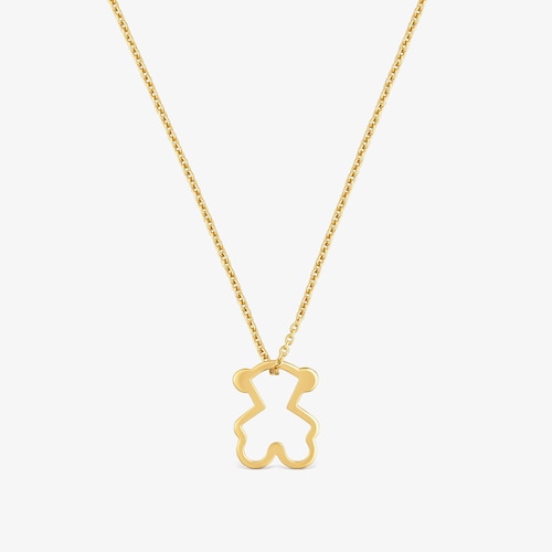 Collar oso de oro 9 kt Kaos