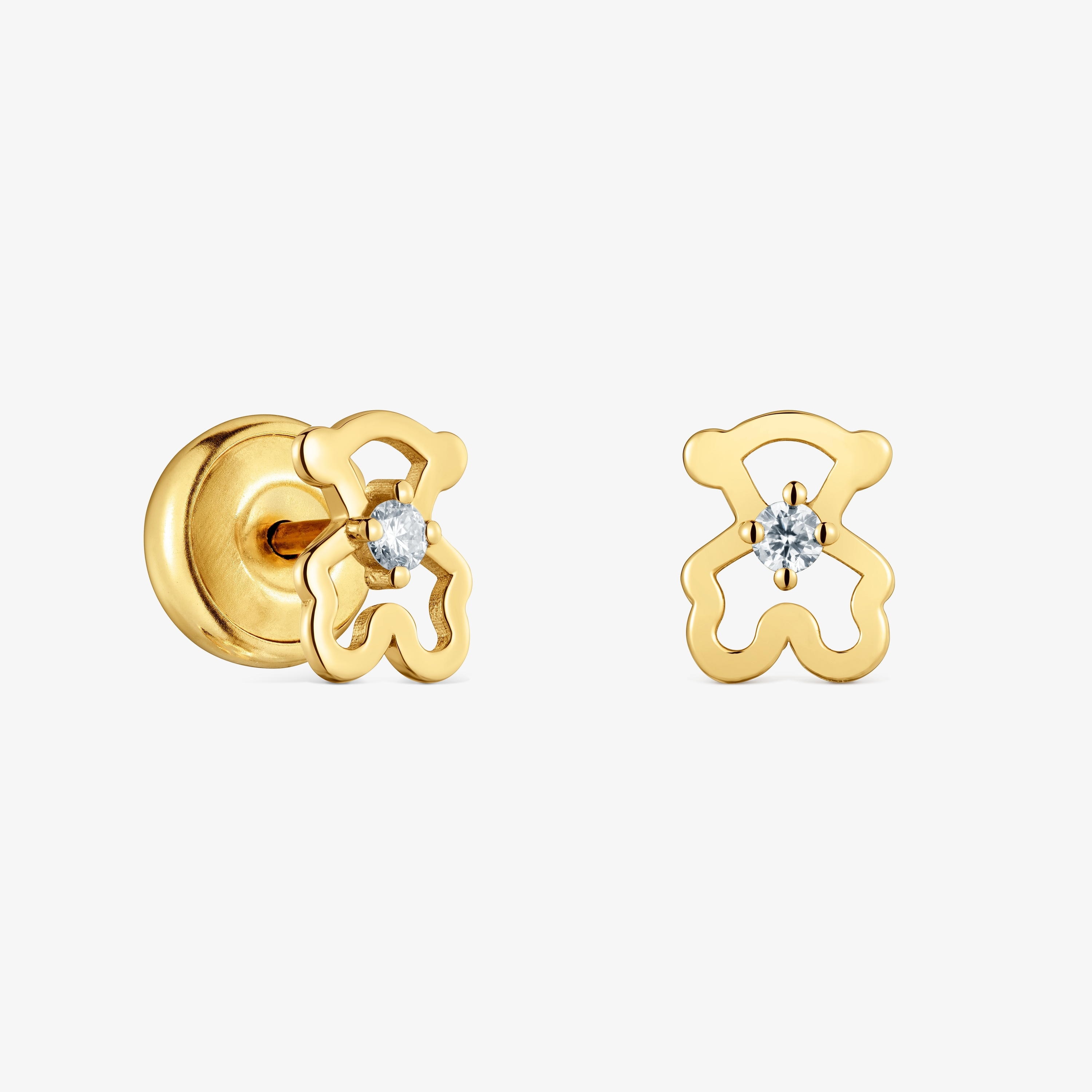 TOUS K18 ピアス Diamond earrings TOUS | TOUS
