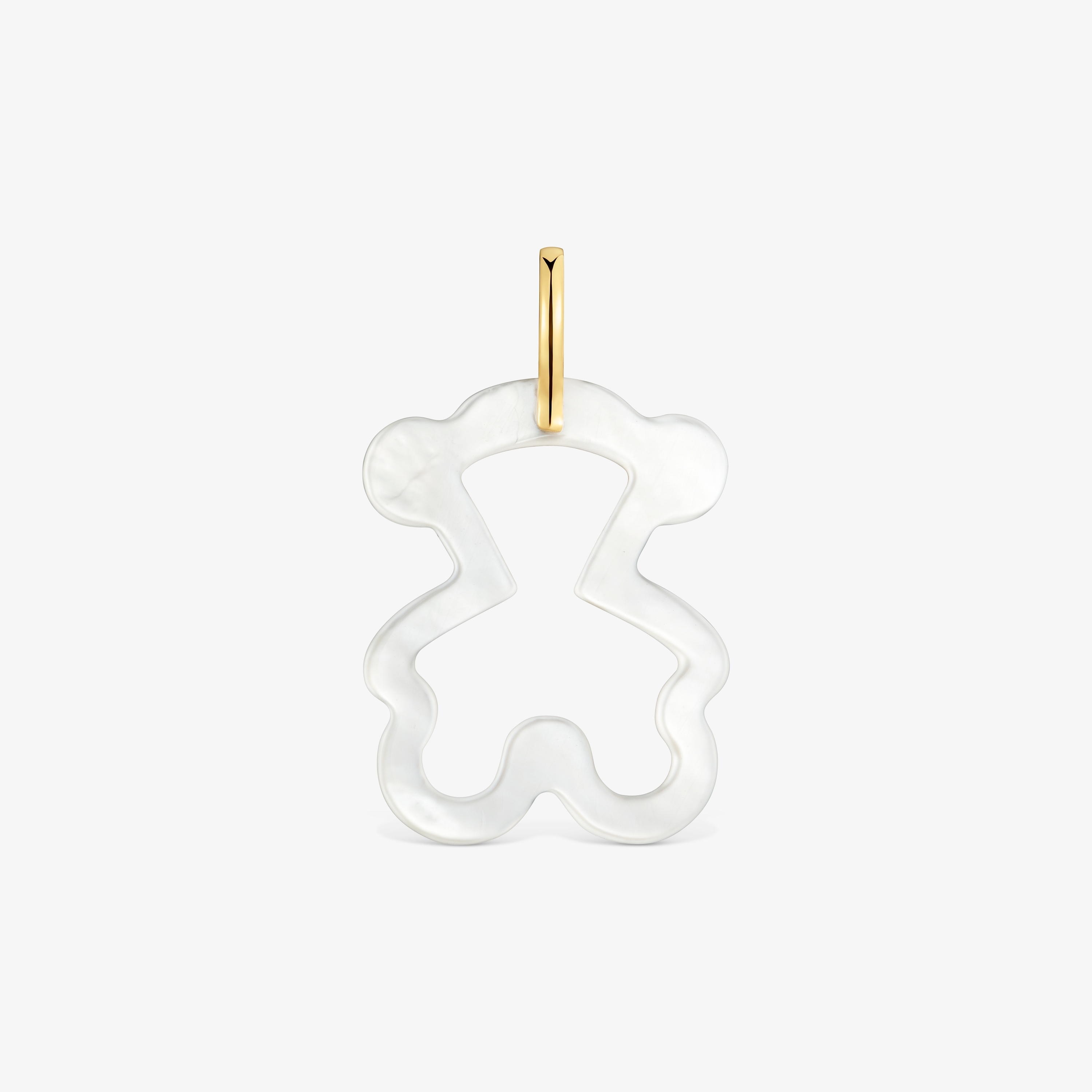 TOUSセット 9kt gold and mother-of-pearl Pendant TOUS Kaos Nacar | TOUS
