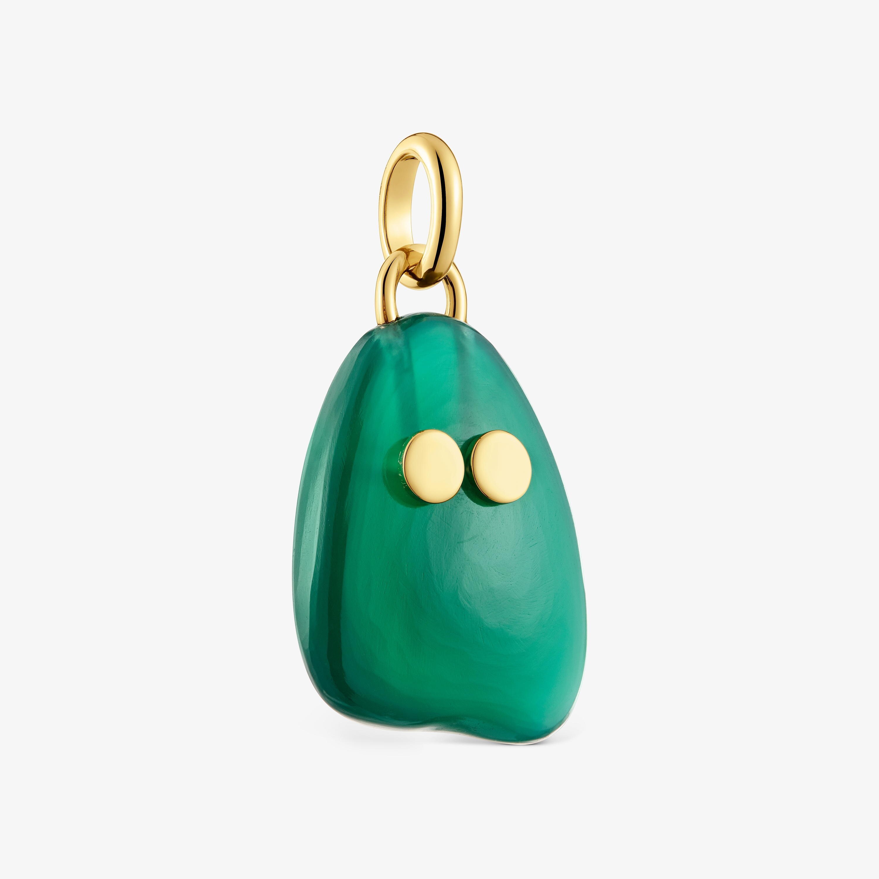18kt gold vermeil and chalcedony Pendant TOUS Boo