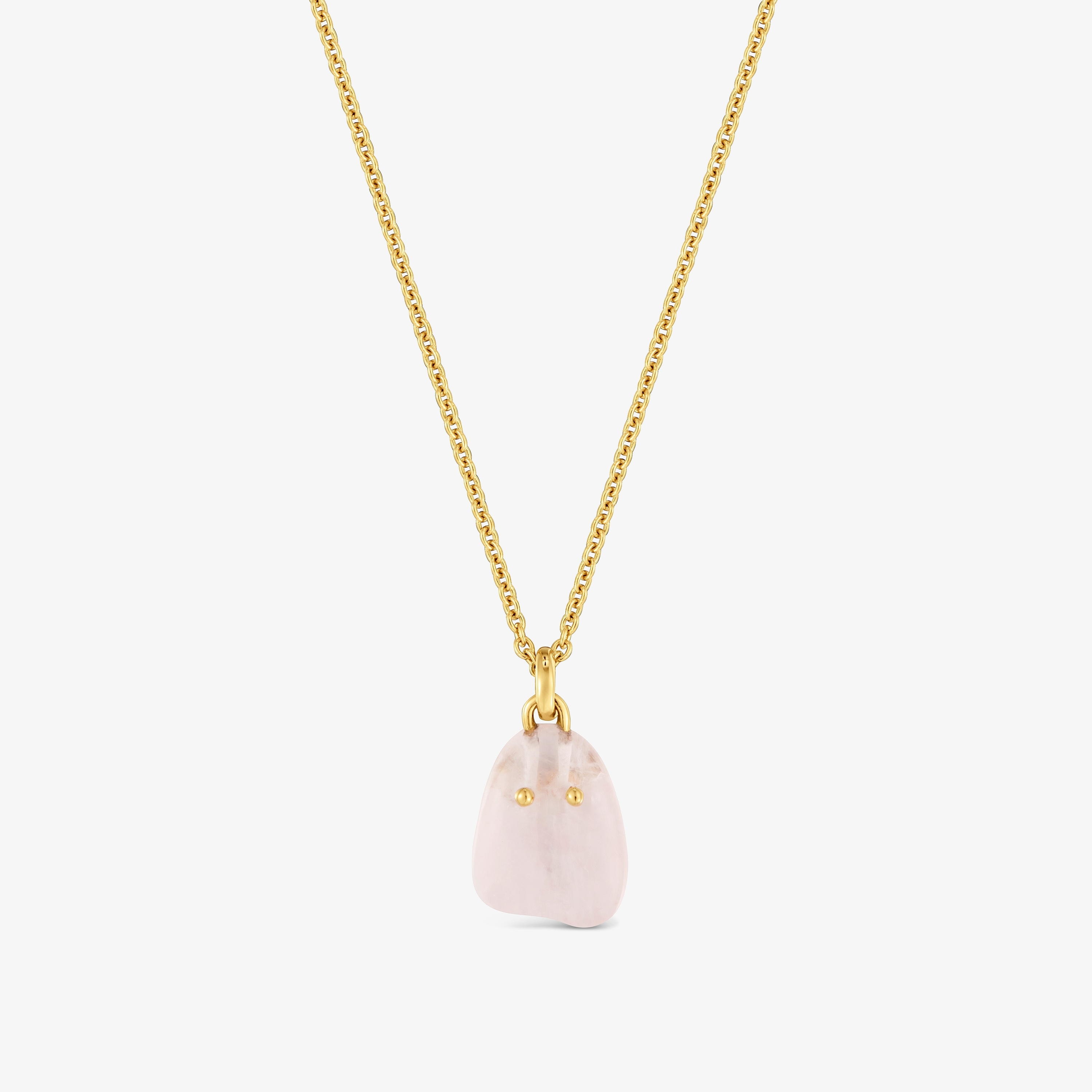 18kt gold vermeil and quartz Necklace TOUS Boo