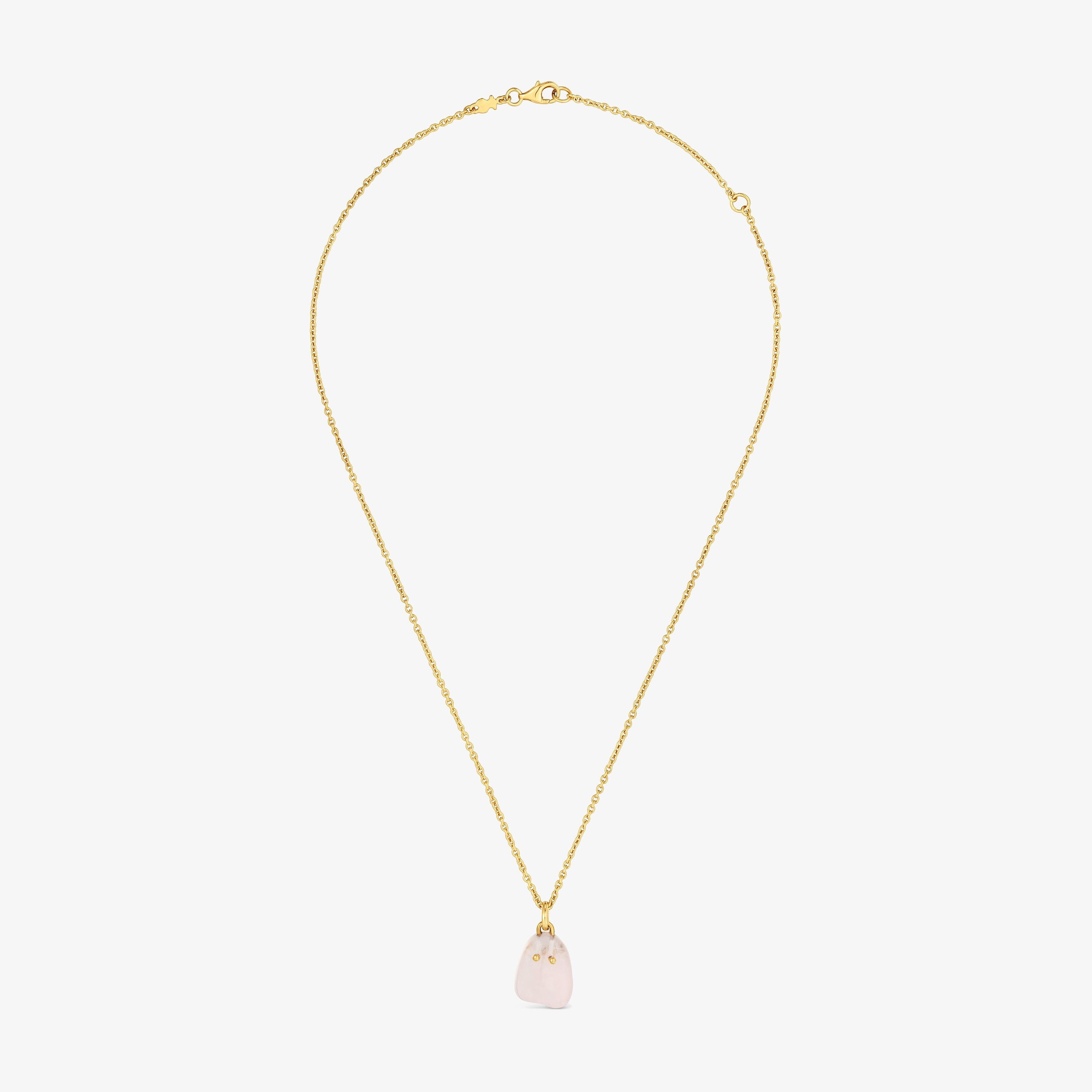 18kt gold vermeil and quartz Necklace TOUS Boo